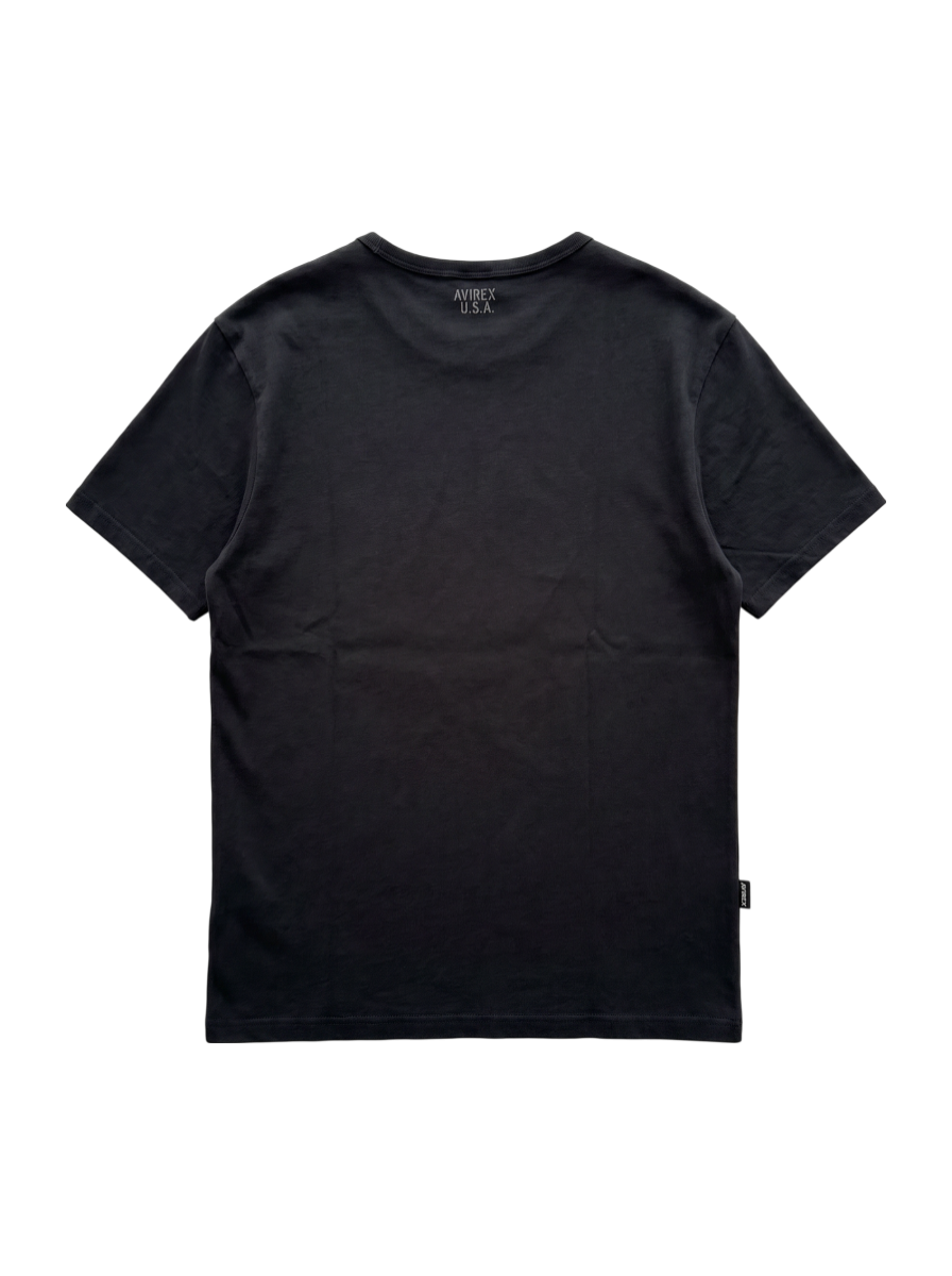 AVIREX / 《DAILY/デイリー》RIB S/S CREW NECK T-SHIRT/リブ 半袖 クルーネック Tシャツ デイリーウェア