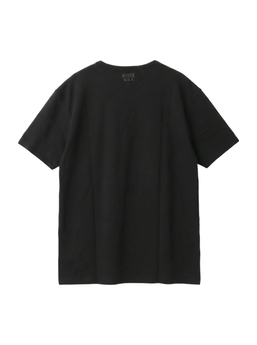 AVIREX / 《DAILY/デイリー》RIB S/S CREW NECK T-SHIRT/リブ 半袖 クルーネック Tシャツ デイリーウェア