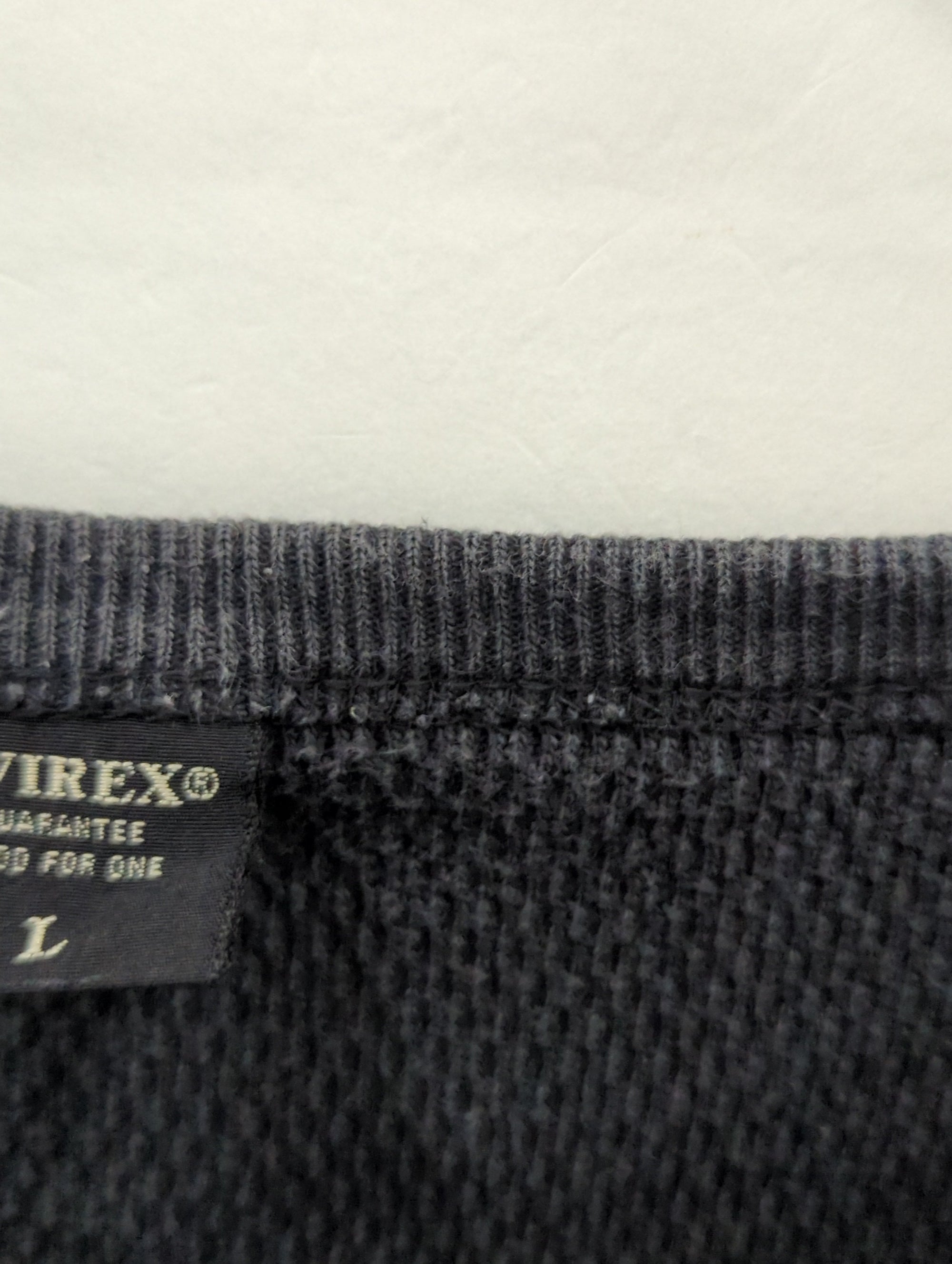 AVIREX / ハニカムワッフル クルーネック Tシャツ/ HONEY COMB WAFFLE T-SHIRT