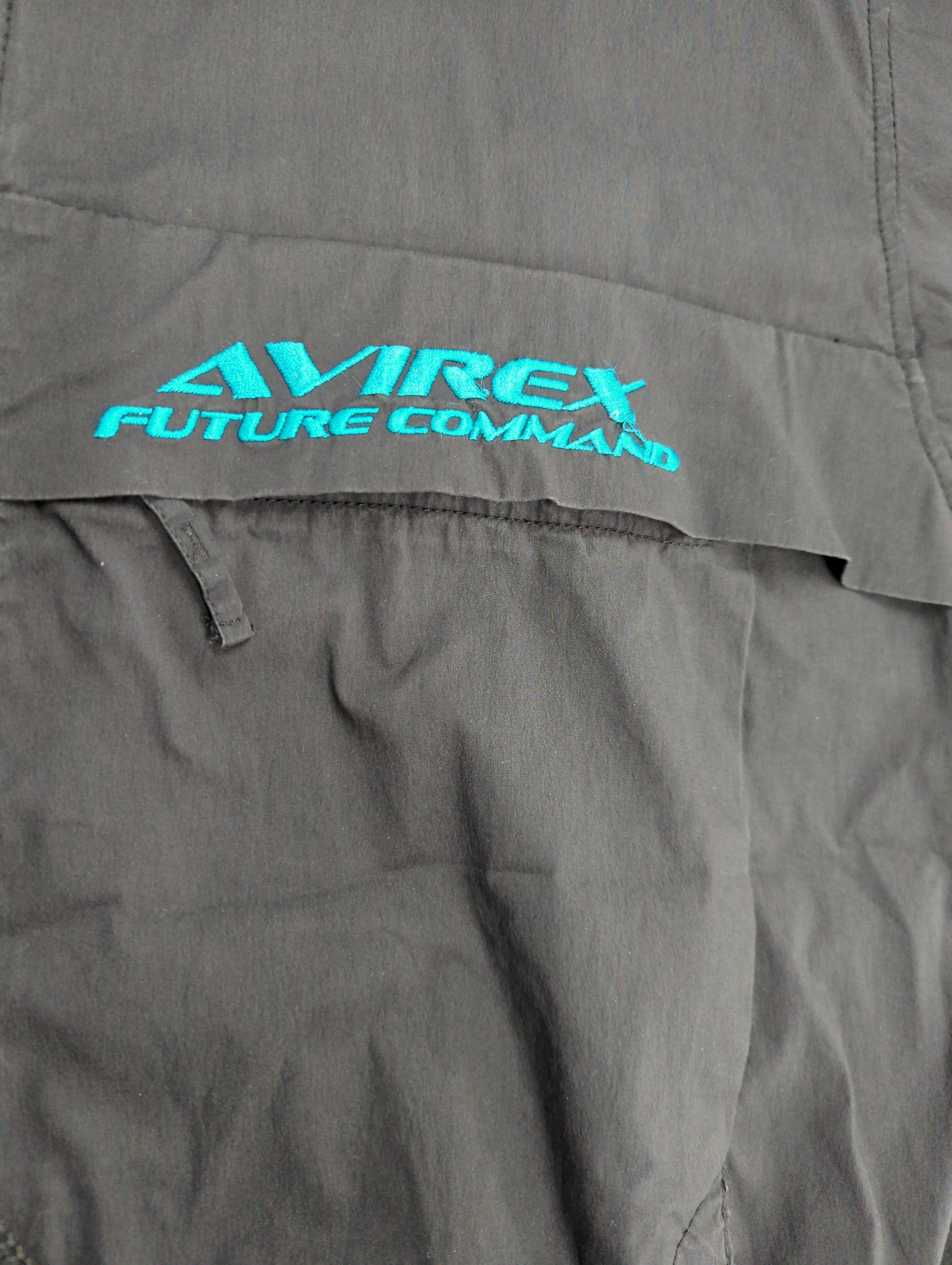 AVIREX / ファンクショナル スタンドジップシャツ/S/S FUNCTIONAL STAND ZIP SHIRT