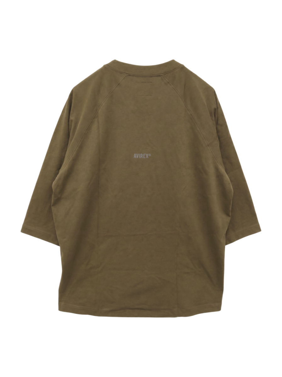 AVIREX / 《直営店限定》MIL. GARMENTS 3/4 T-SHIRT / ミルガーメンツ 7分袖Tシャツ / AVIREX / アヴィレックス