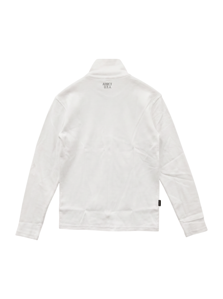 AVIREX / 《DAILY/デイリー》STAND ZIP RIB JACKET/スタンドジップ リブ ジャケット