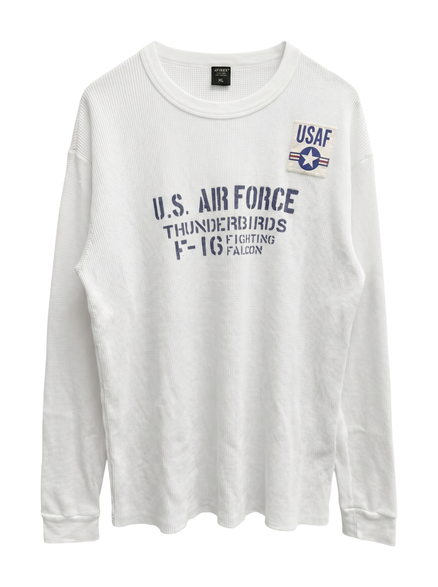 AVIREX / WAFFLE L/S T-SHIRT SB F-10 / ワッフル ロングスリーブ Tシャツ SB F-10