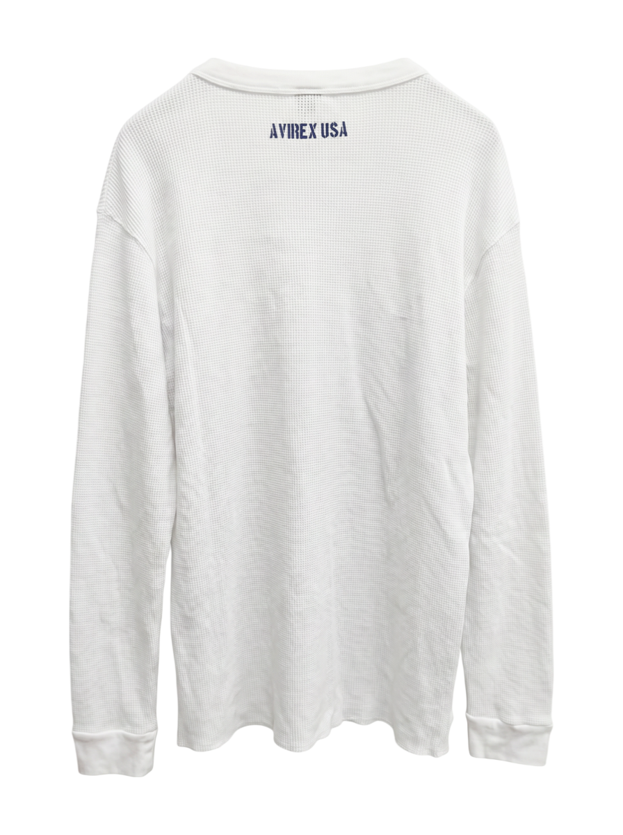 AVIREX / WAFFLE L/S T-SHIRT SB F-10 / ワッフル ロングスリーブ Tシャツ SB F-10