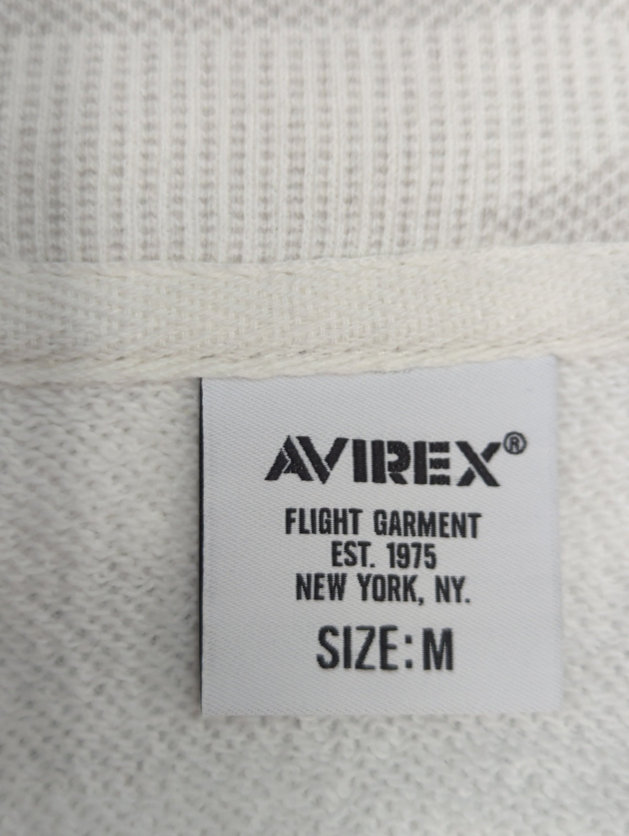 AVIREX / STENCIL STAND ZIP SWEAT "HAT IN THE RING" / ステンシル スタンドジップ "ハット イン ザ リン