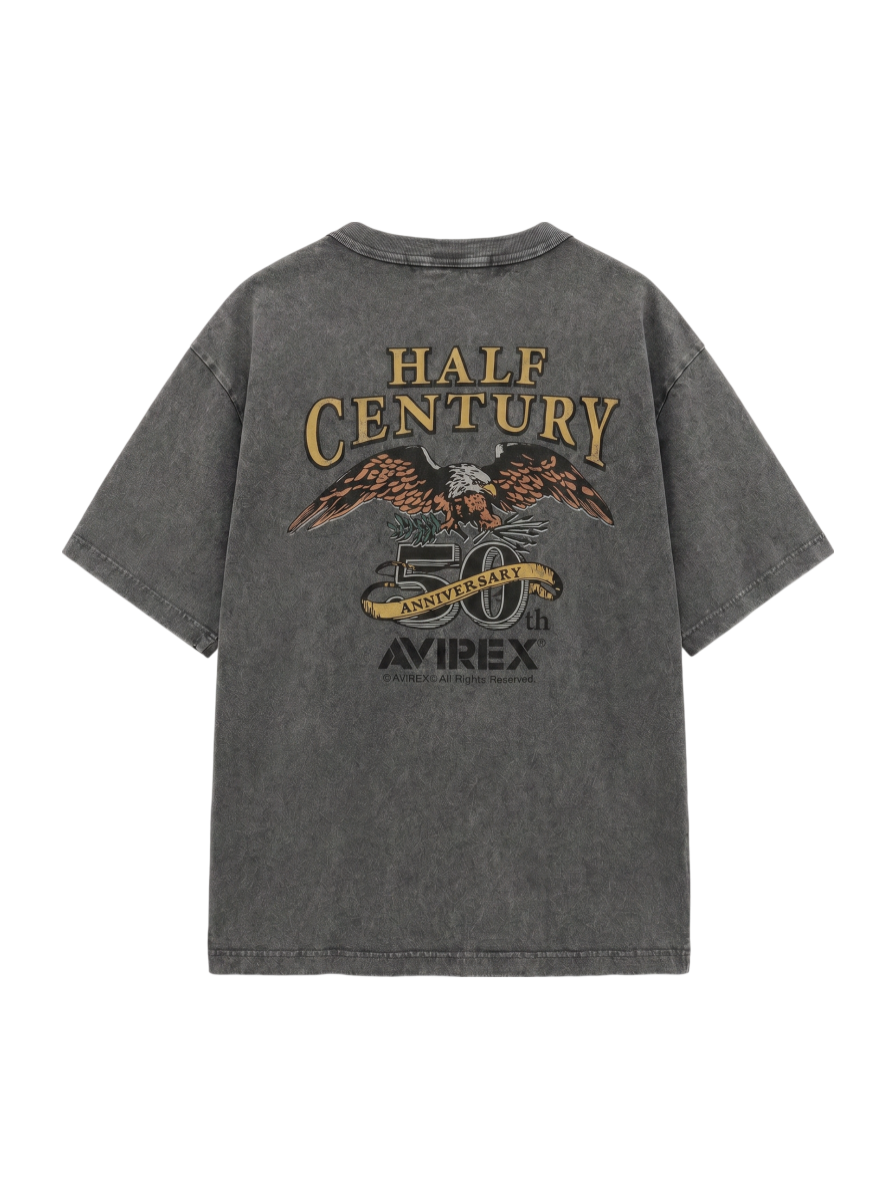 AVIREX / HALF-CENTURY ANNIVERSARY T-SHIRT