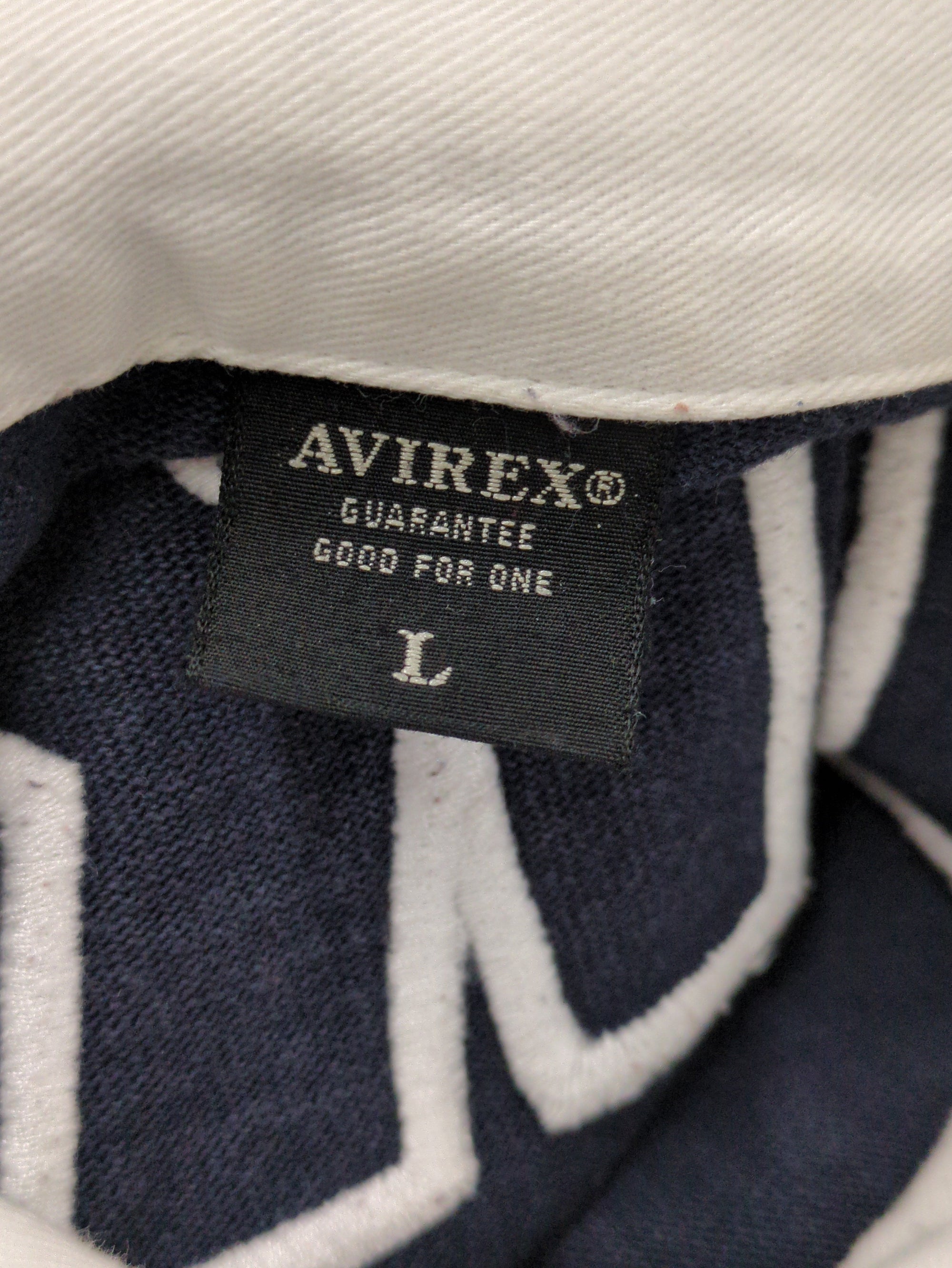 AVIREX / ヴァーシティー ラガーシャツ/VARSITY RUGGER SHIRT