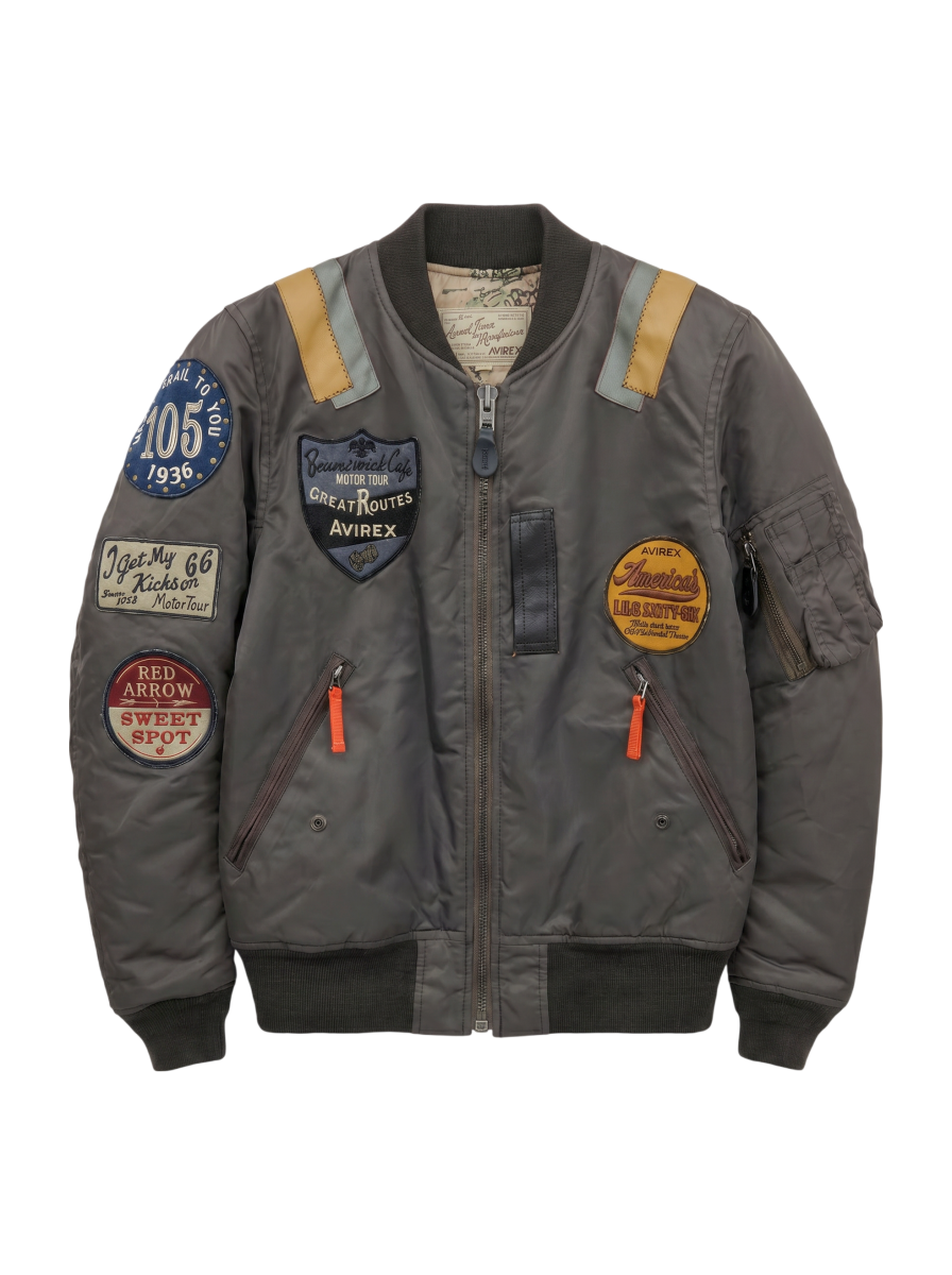 AVIREX / MA-1 WAPPEN MODIFIED
