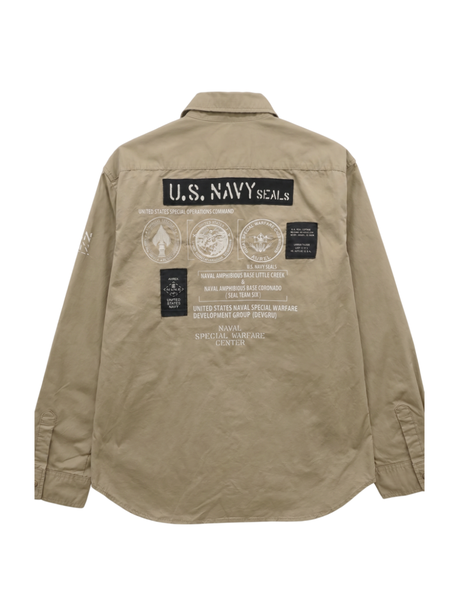 AVIREX / シールズ BDU シャツ/U.S.NAVY SEALs BDU SHIRT