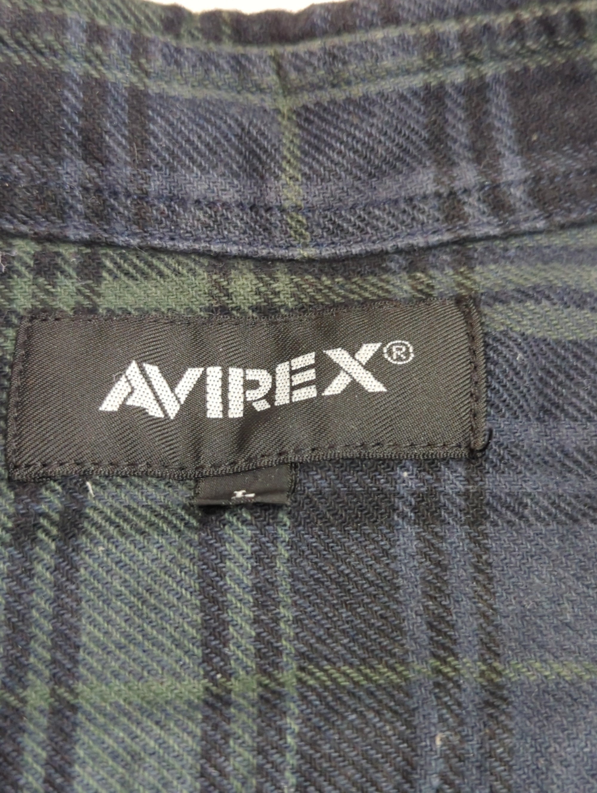 AVIREX / L/S CHECK SHIRT USMC / チェック シャツ USMC