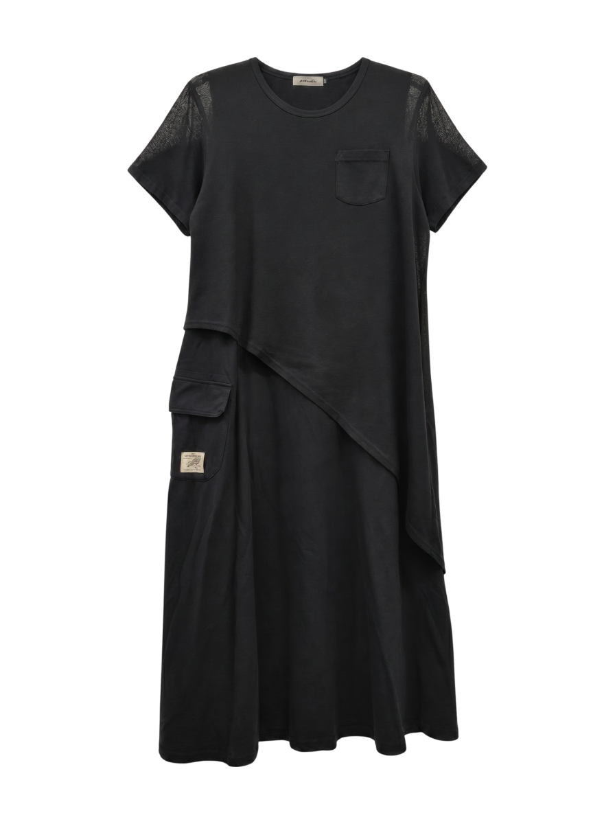 AVIREX / SH L-S/S SHEERKNIT ONEPIECE