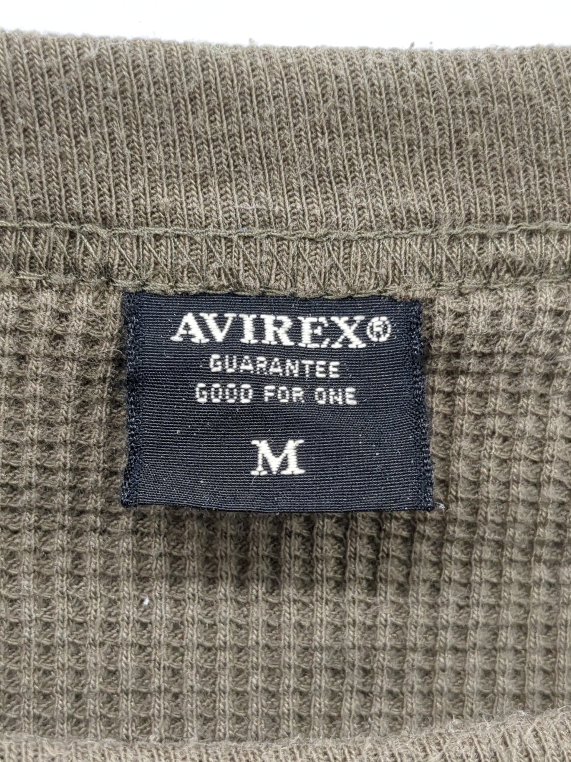 AVIREX / LONGSLEEVE WAFFLE T-SHIRT U.S.NAVY / 長袖 ワッフルTシャツ ユーエスネイビー / AVIREX /