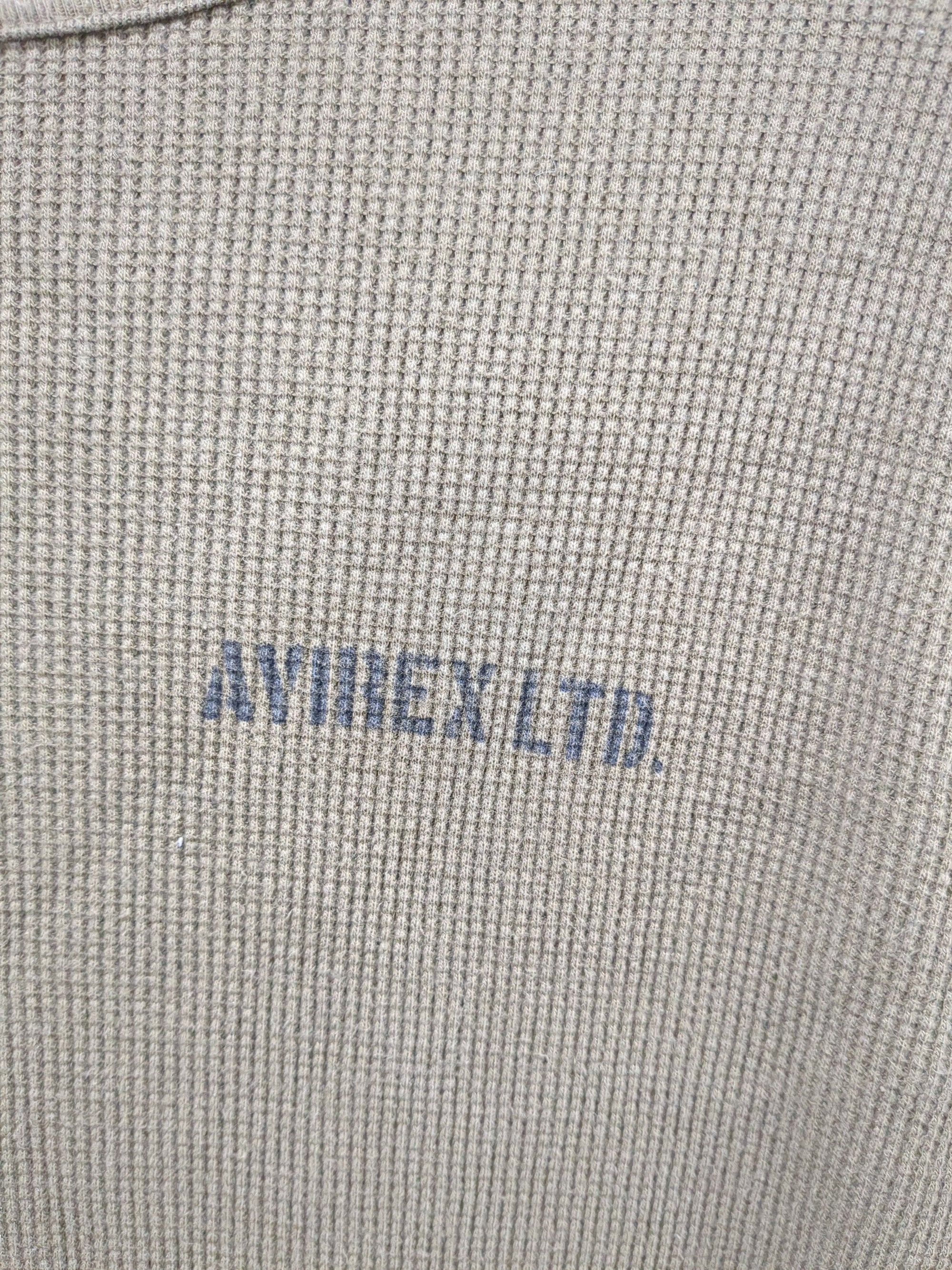AVIREX / LONGSLEEVE WAFFLE T-SHIRT U.S.NAVY / 長袖 ワッフルTシャツ ユーエスネイビー / AVIREX /
