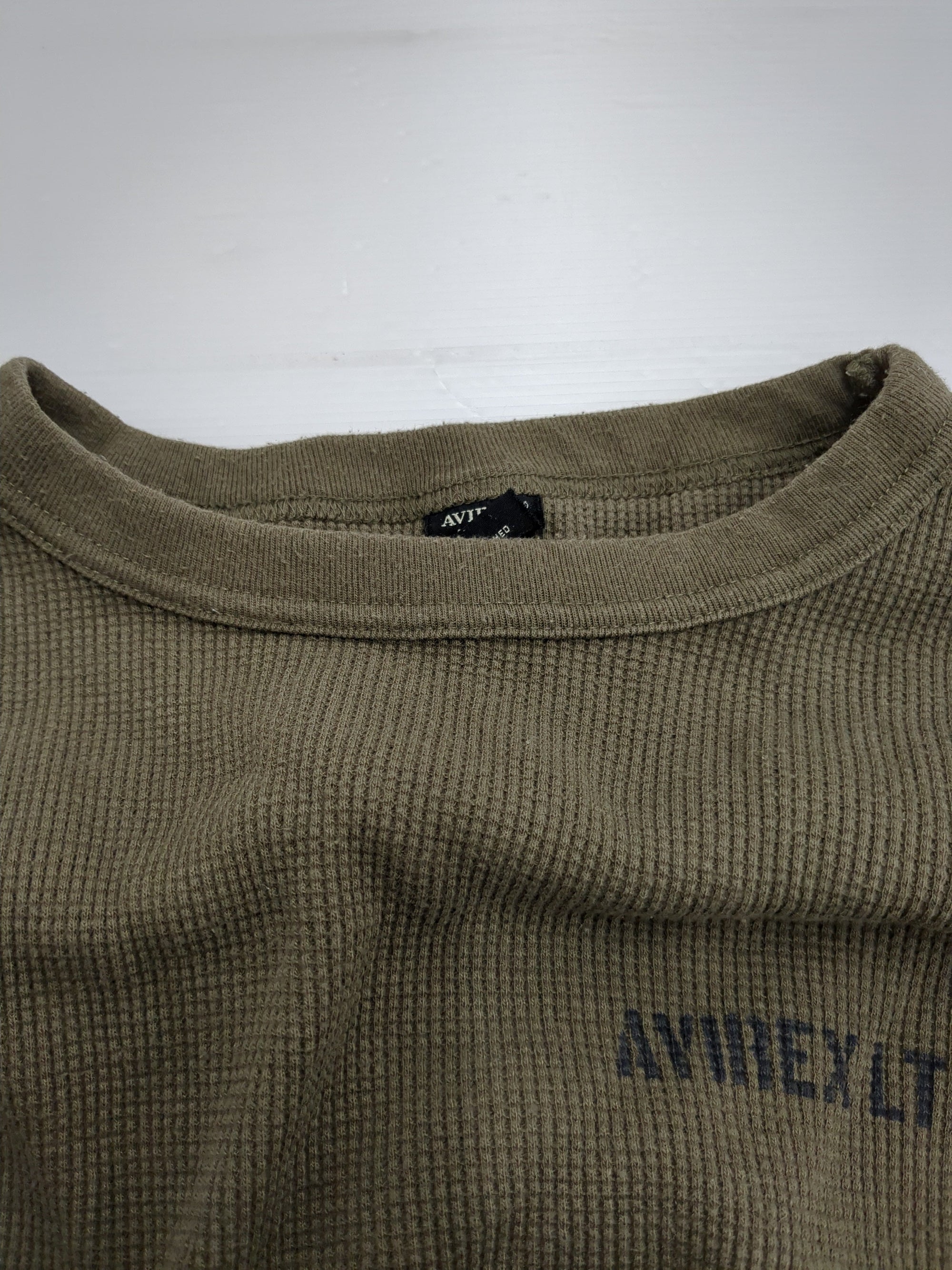 AVIREX / LONGSLEEVE WAFFLE T-SHIRT U.S.NAVY / 長袖 ワッフルTシャツ ユーエスネイビー / AVIREX /