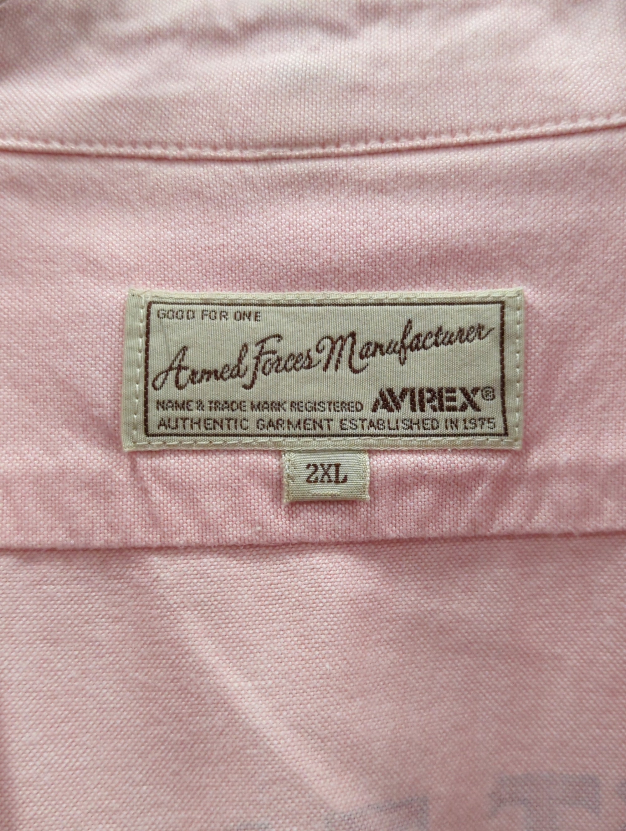 AVIREX / OXFORD WORK SHIRT