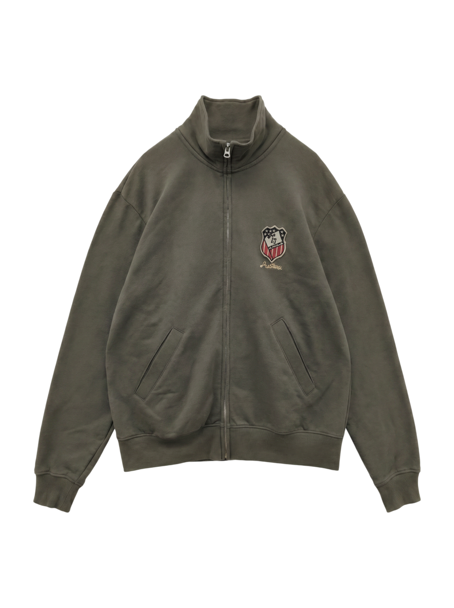 AVIREX / L/S STAND ZIP NAVAL PATCH / スタンドジップ ネーヴァル パッチ