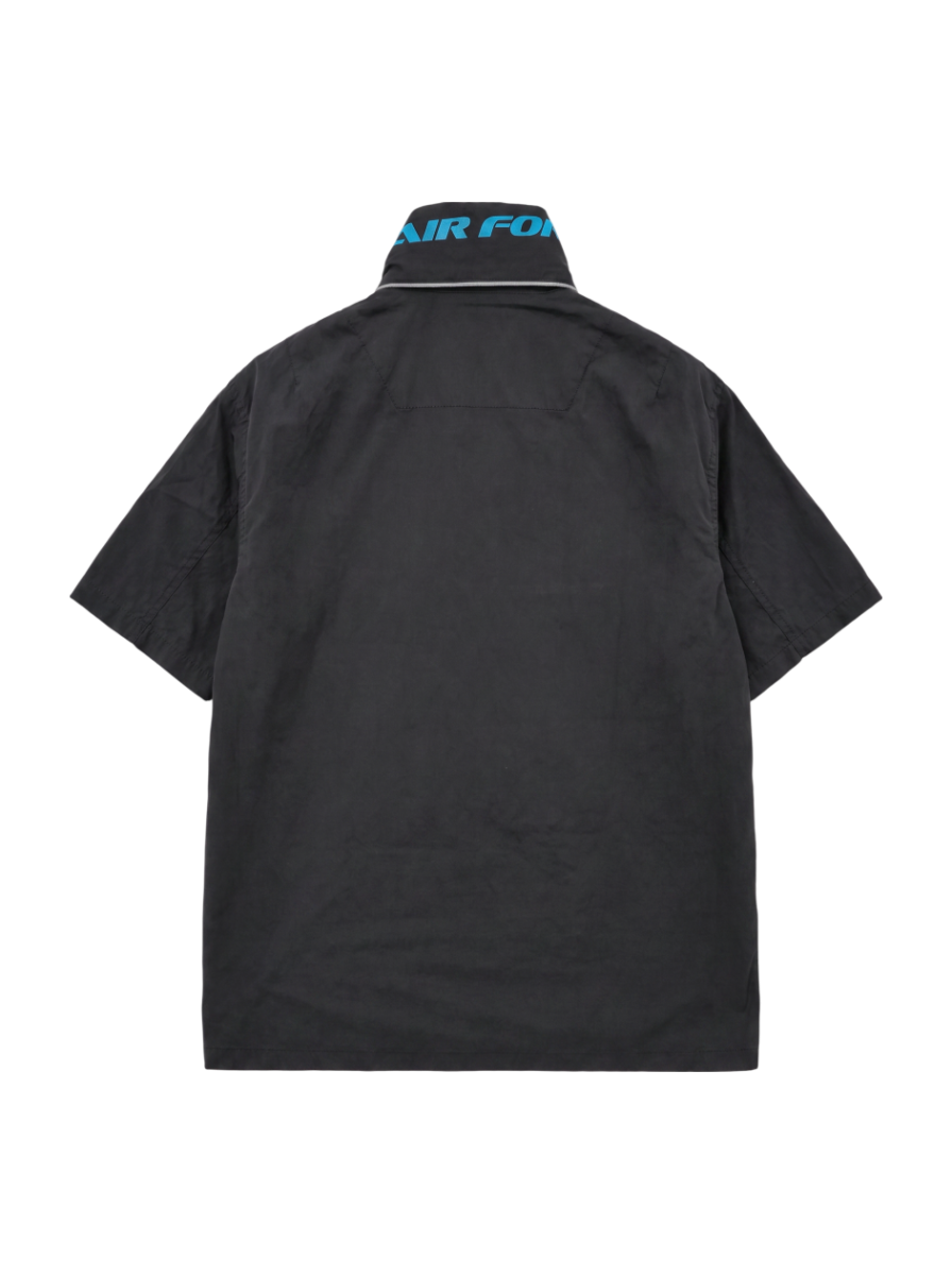 AVIREX / ファンクショナル スタンドジップシャツ/S/S FUNCTIONAL STAND ZIP SHIRT