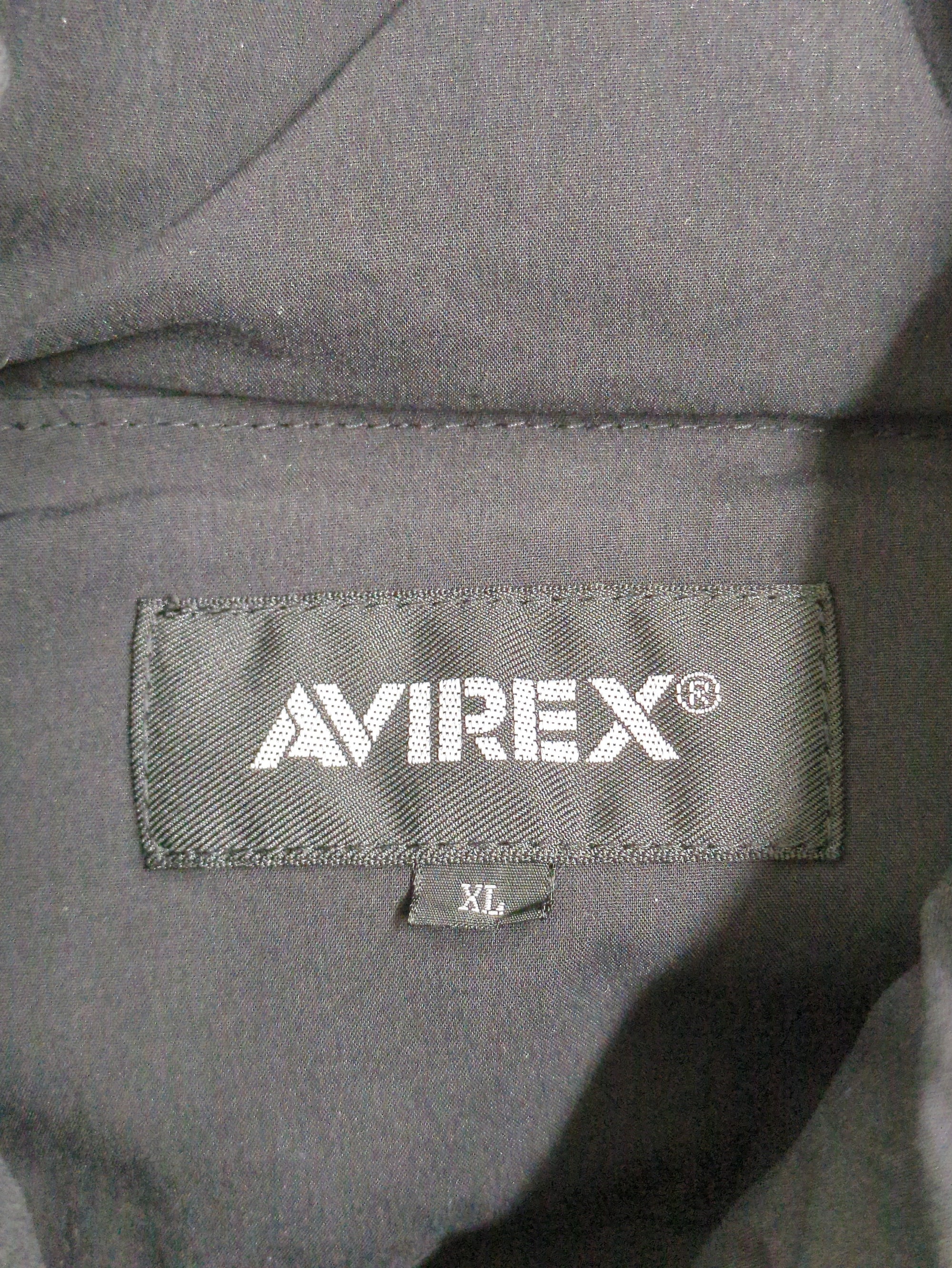 AVIREX / ファンクショナル スタンドジップシャツ/S/S FUNCTIONAL STAND ZIP SHIRT