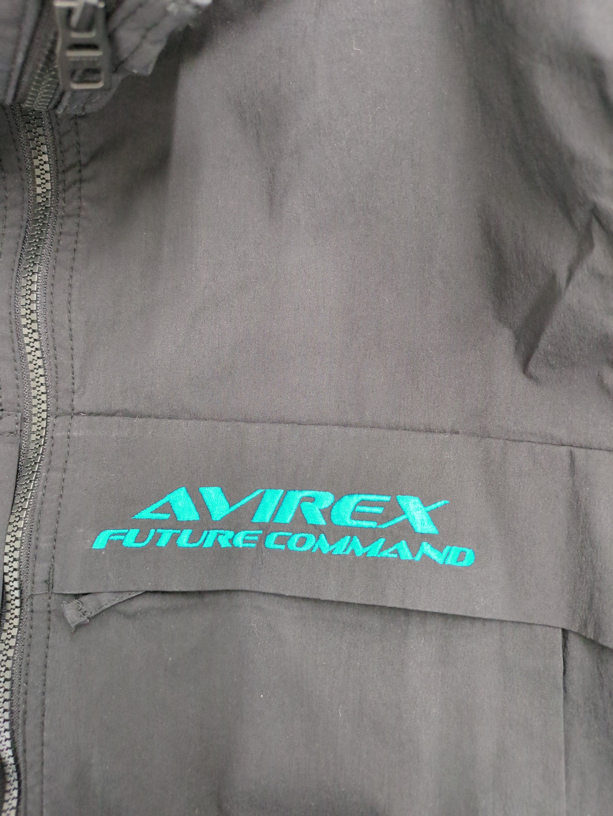 AVIREX / ファンクショナル スタンドジップシャツ/S/S FUNCTIONAL STAND ZIP SHIRT