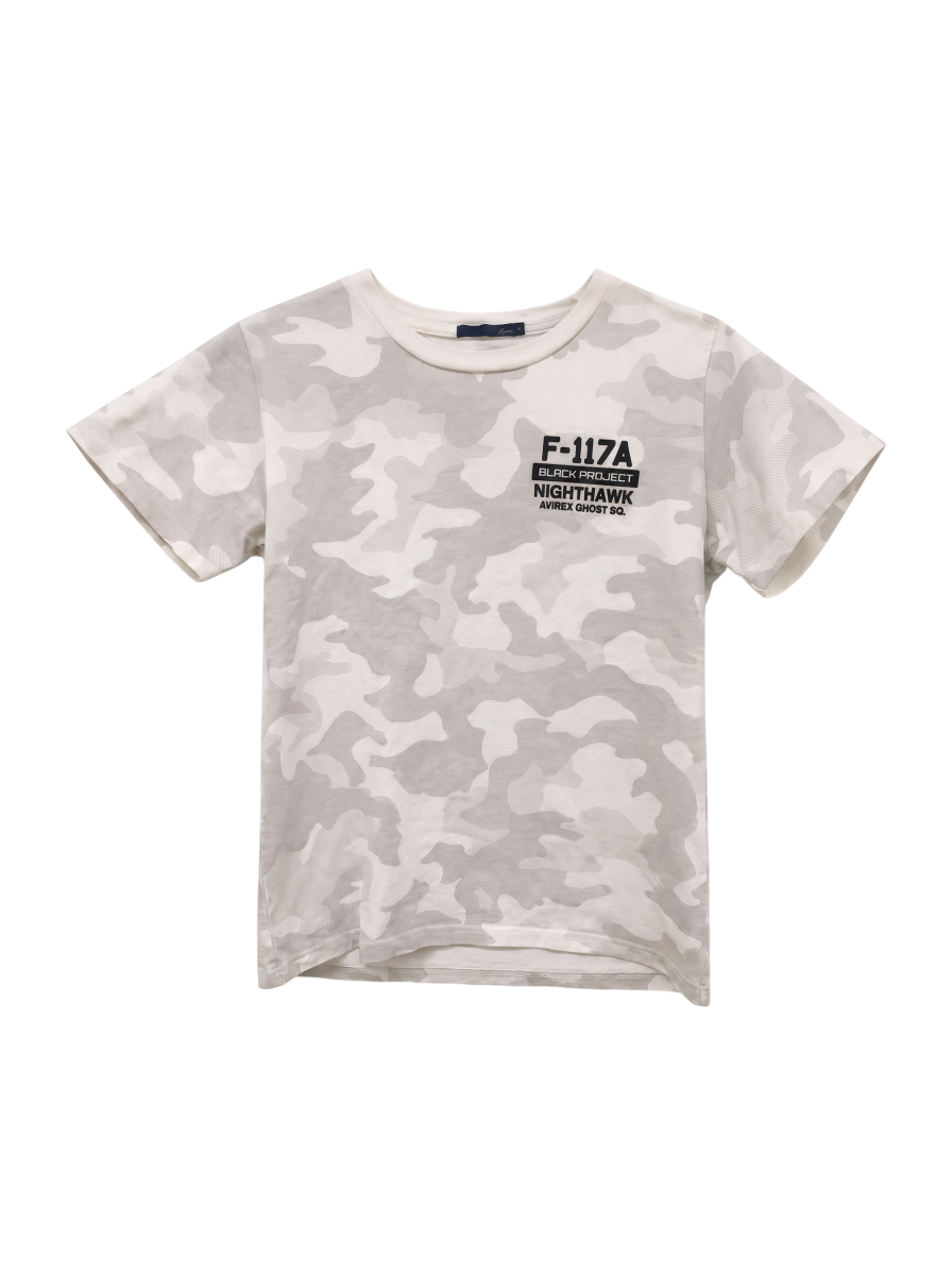 AVIREX / エンブロイダリー ティーシャツ 刺繍/EMBROIDERED T-SHIRT