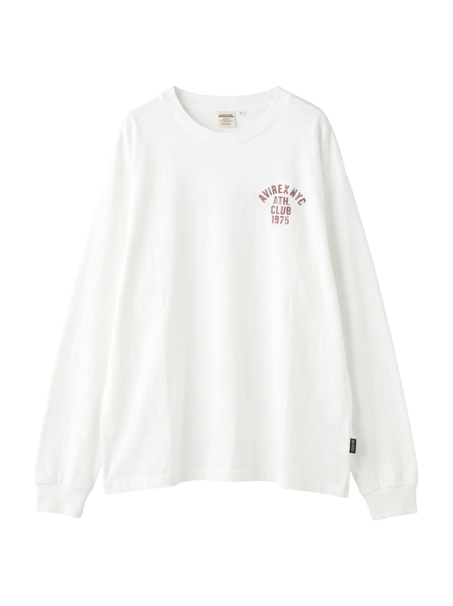 AVIREX / 2024 HB L/S CREW NECK TEE