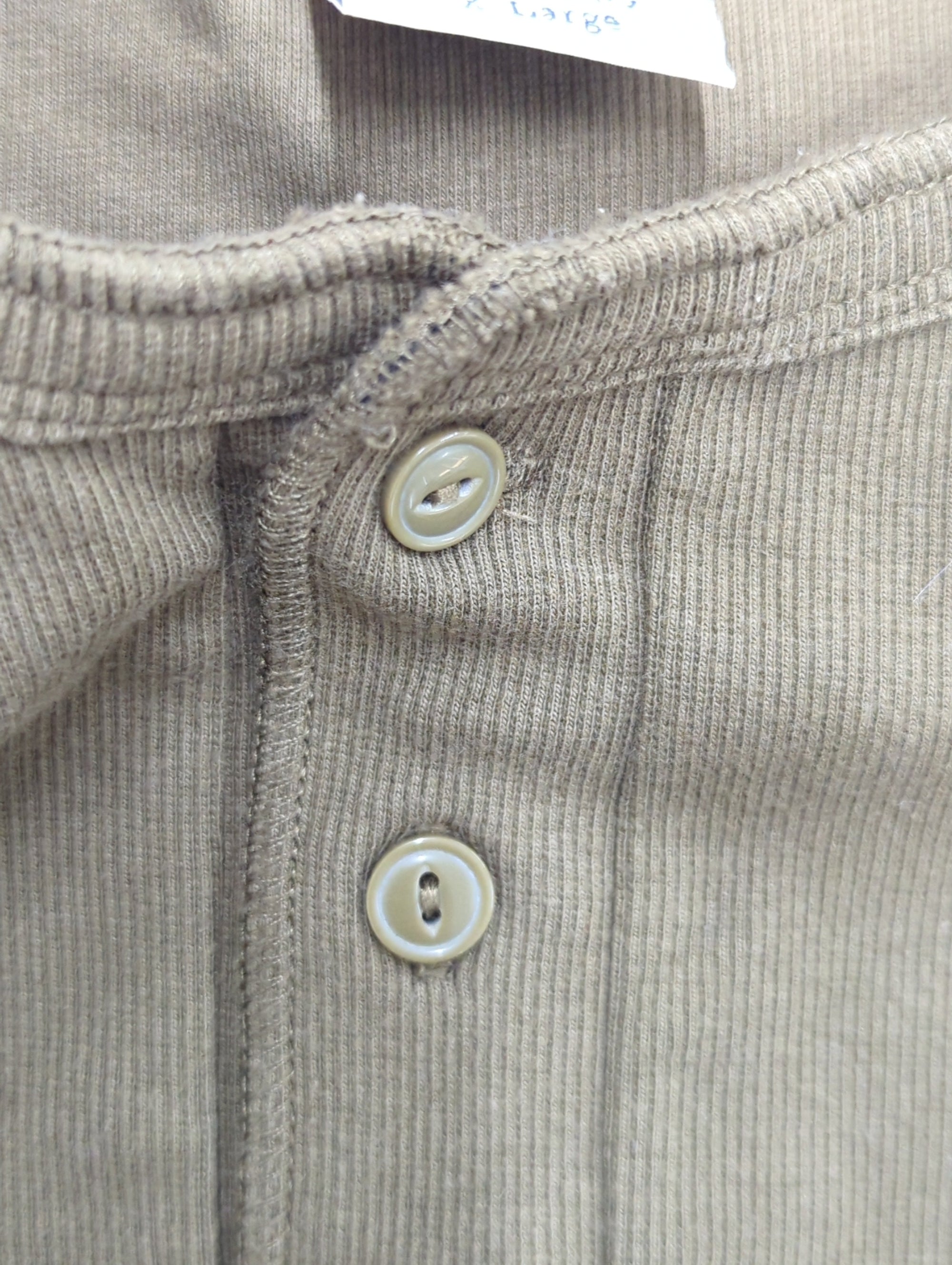 AVIREX / 《DAILY/デイリー》RIB S/S HENLEY NECK T-SHIRT/リブ 半袖 ヘンリーネック Tシャツ デイリーウェア