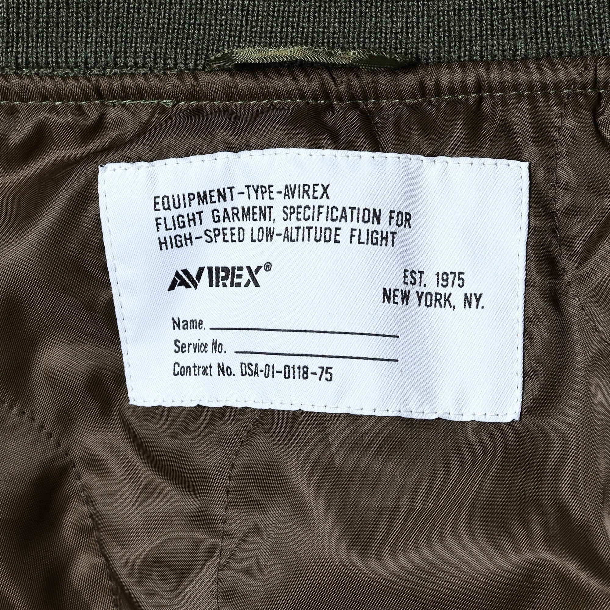 AVIREX / USMC LIGHT WEP JACKET