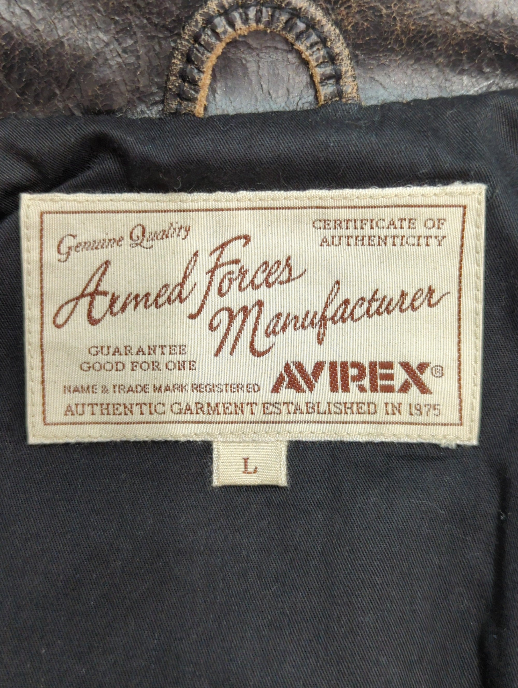 AVIREX / SH/シングルライダース NY