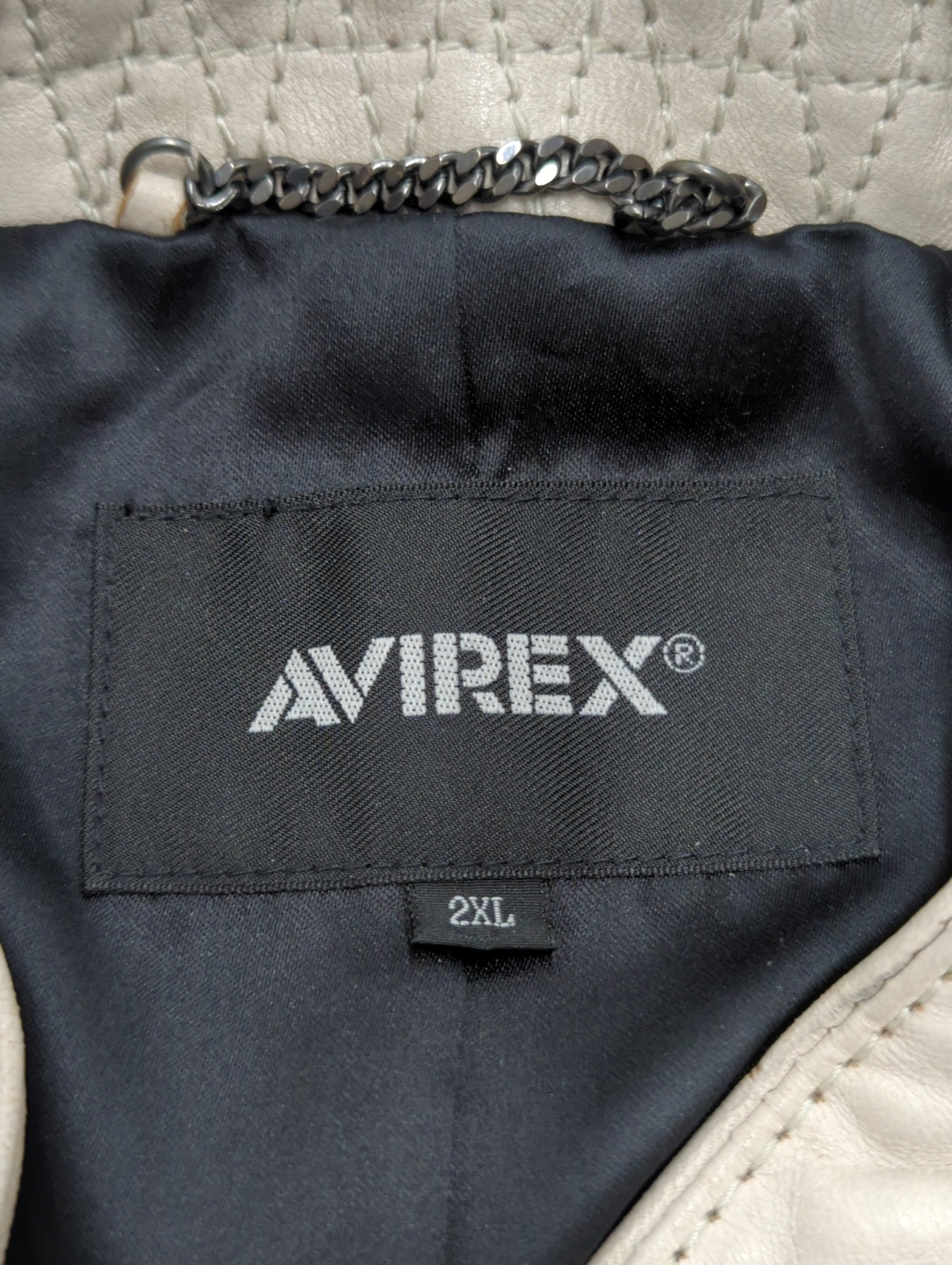 AVIREX / エイジド スタンド シングルライダース カスタム/AGED STAND SINGLE RIDERS JACKET