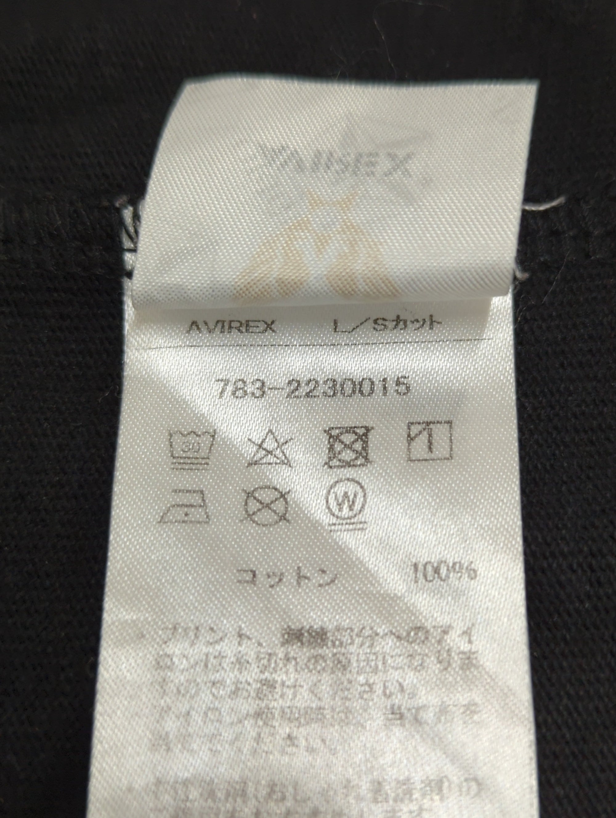 AVIREX / PURPLE FOXES LONG SLEEVE T-SHIRT / パープル フォックス 長袖 Tシャツ