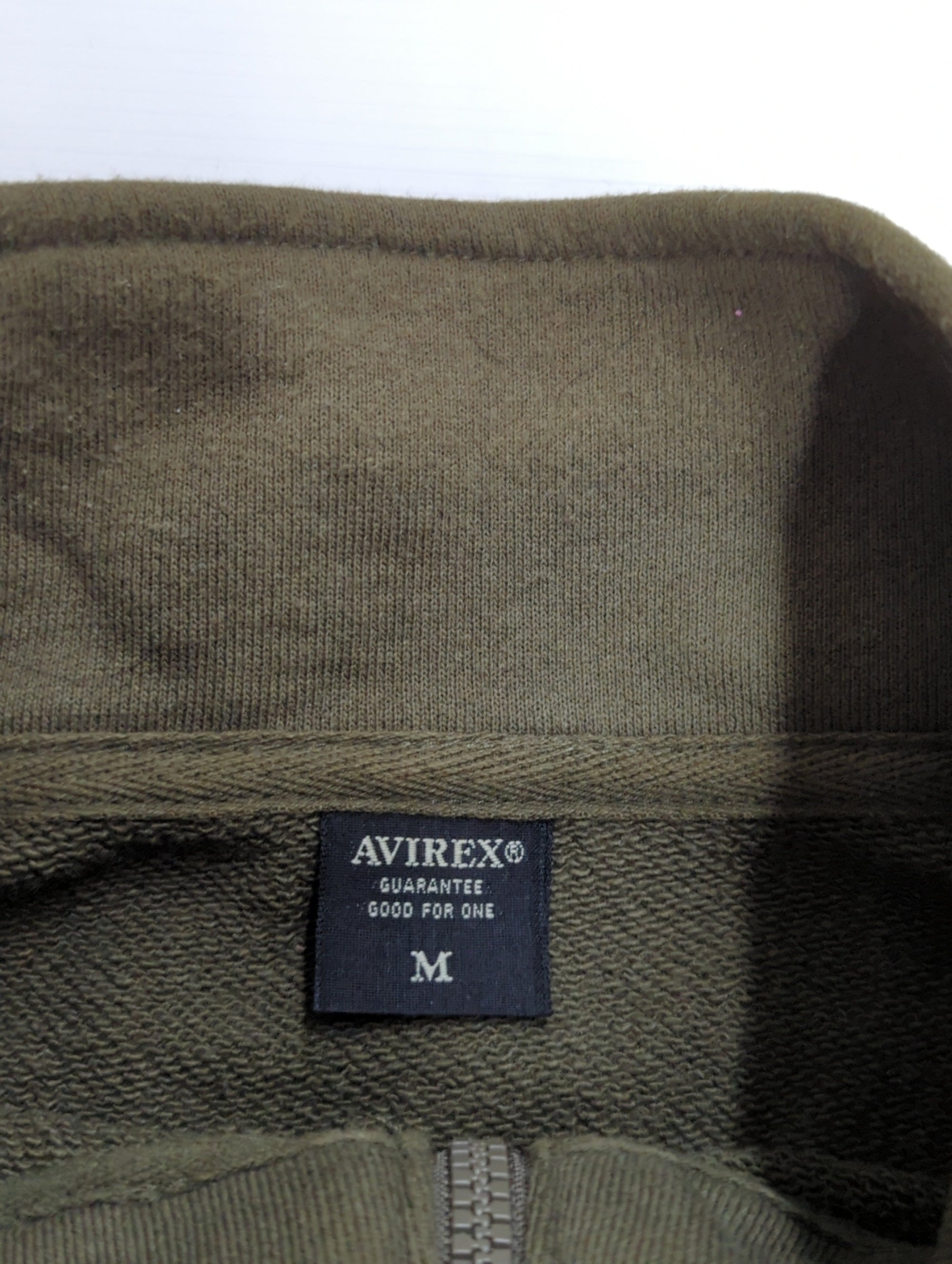 AVIREX / 《WEB&DEPOT限定》REMODEL DESIGN STAND ZIP SWEAT/リモデル ジップ スウェット