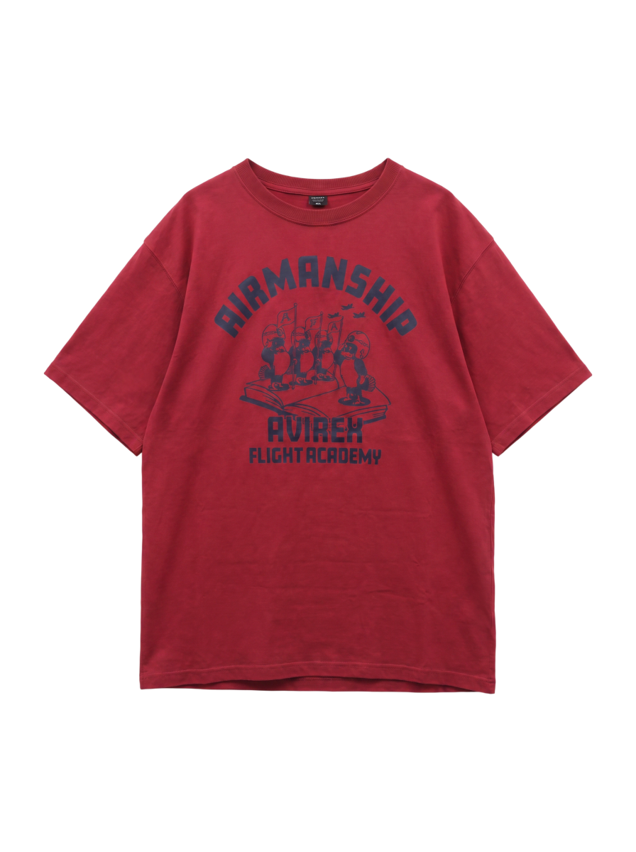 AVIREX / 【抗菌】アカデミー スーベニア Tシャツ/ACADEMY SOUVENIR T-SHIRT