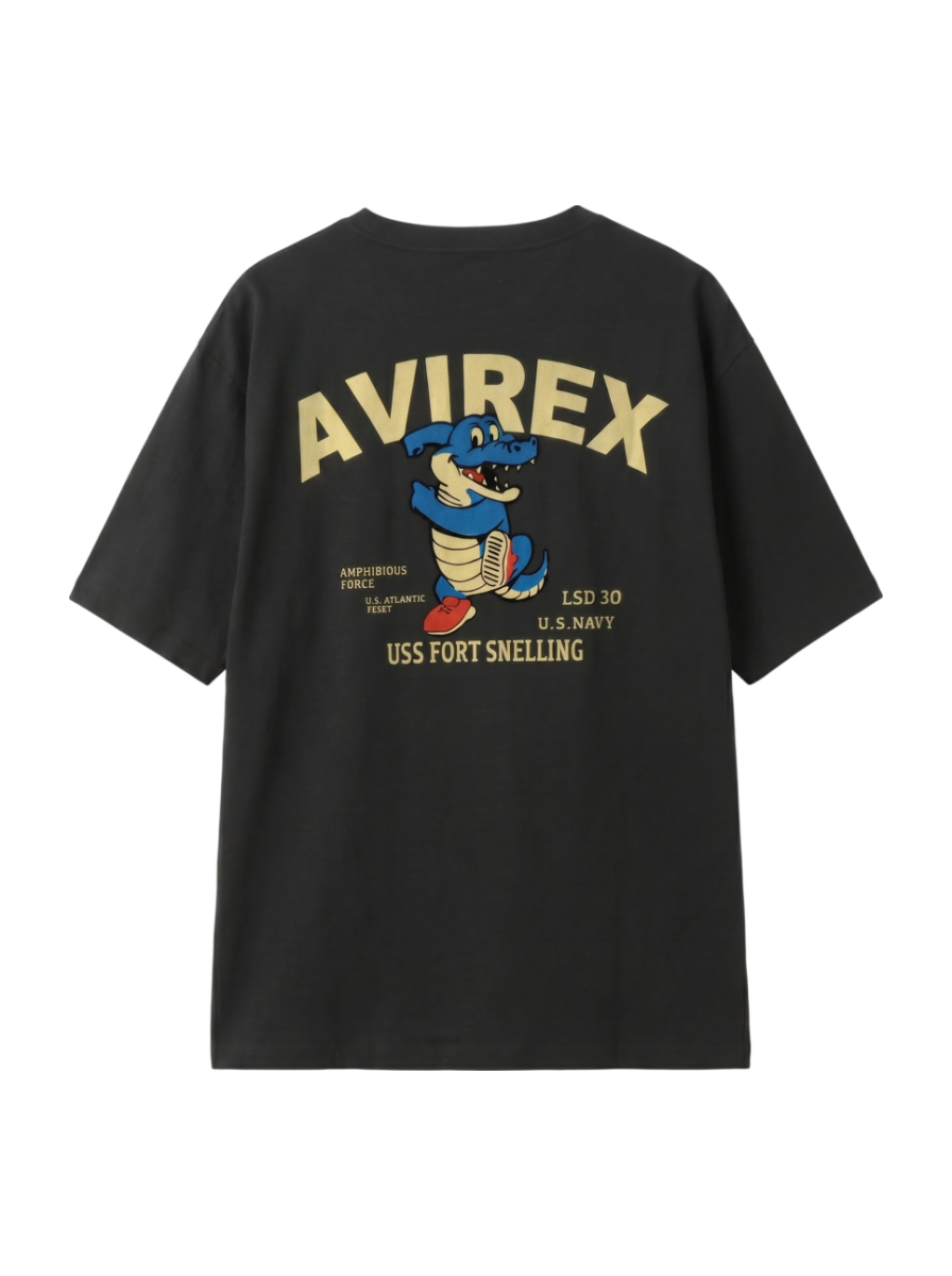 AVIREX / 《WEB&DEPOT限定》USS FORT SNELLING T-SHIRT / USS フォートスネリング Tシャツ / AVIREX /