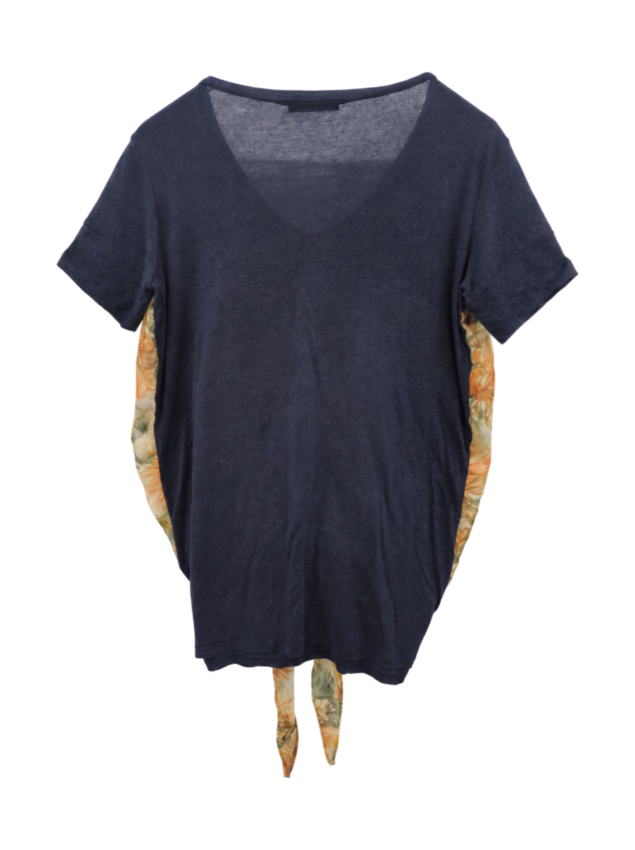 AVIREX / avirex/アヴィレックス/レディース/シフォン ミックス Tシャツ