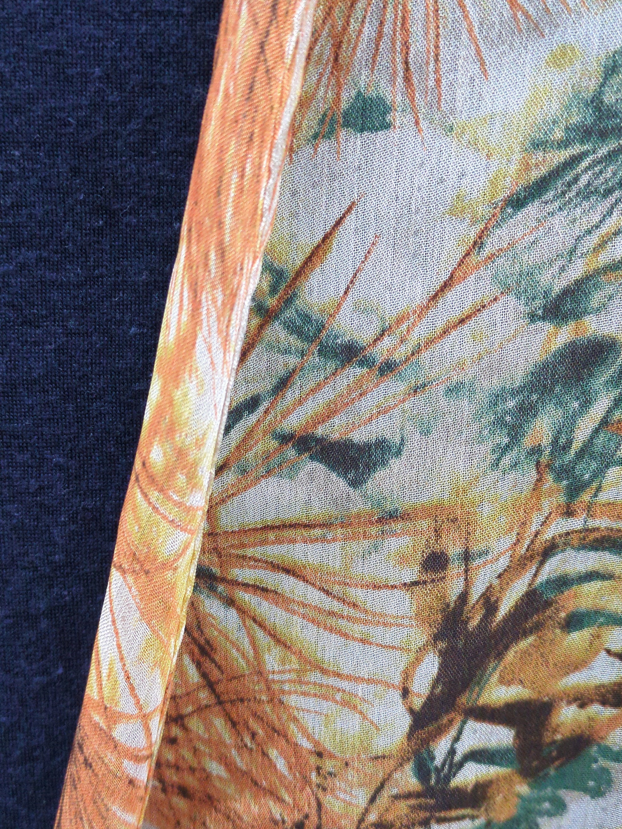AVIREX / avirex/アヴィレックス/レディース/シフォン ミックス Tシャツ