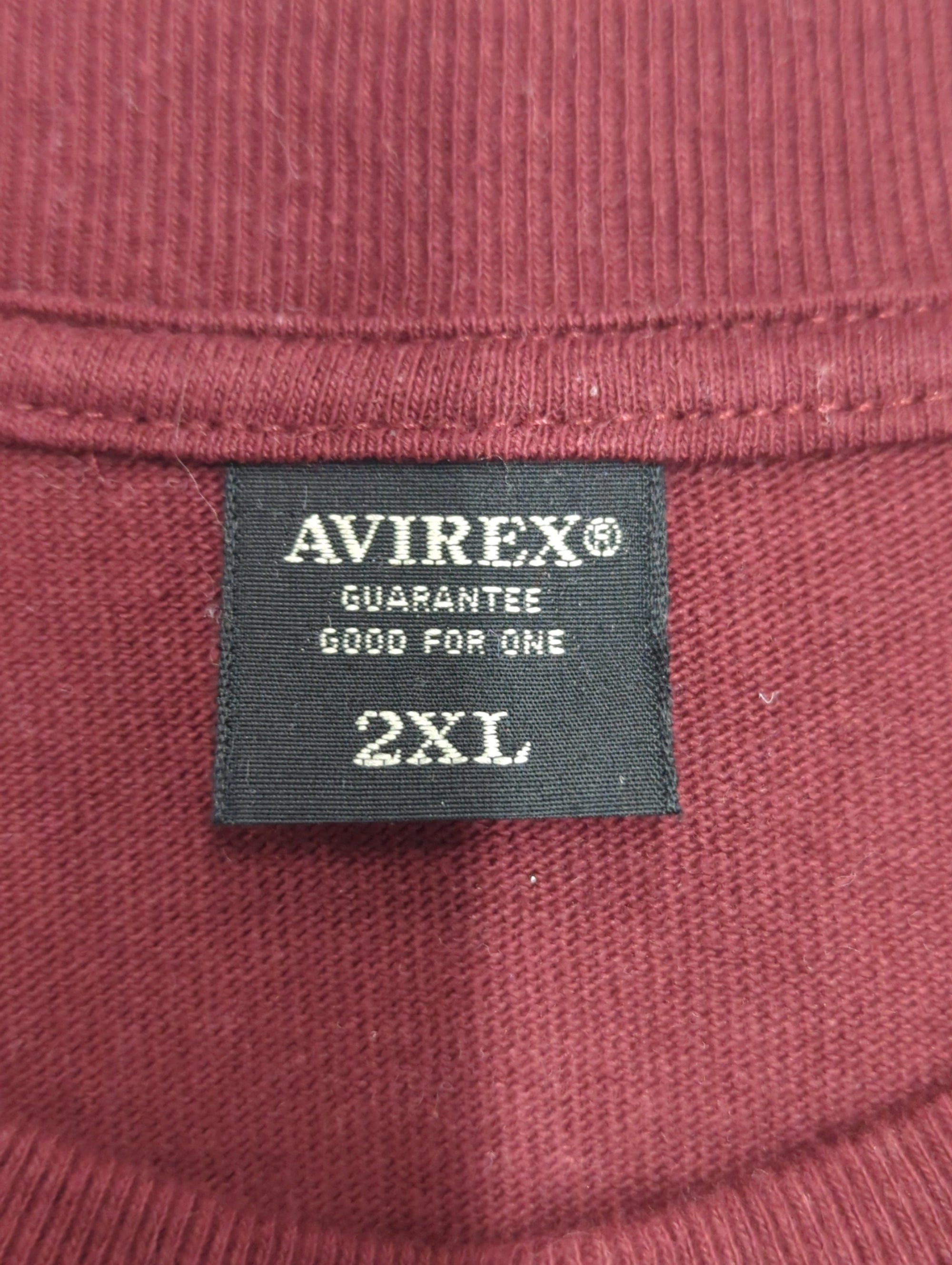 AVIREX / AVI-LS TEE BLOCK LOGO