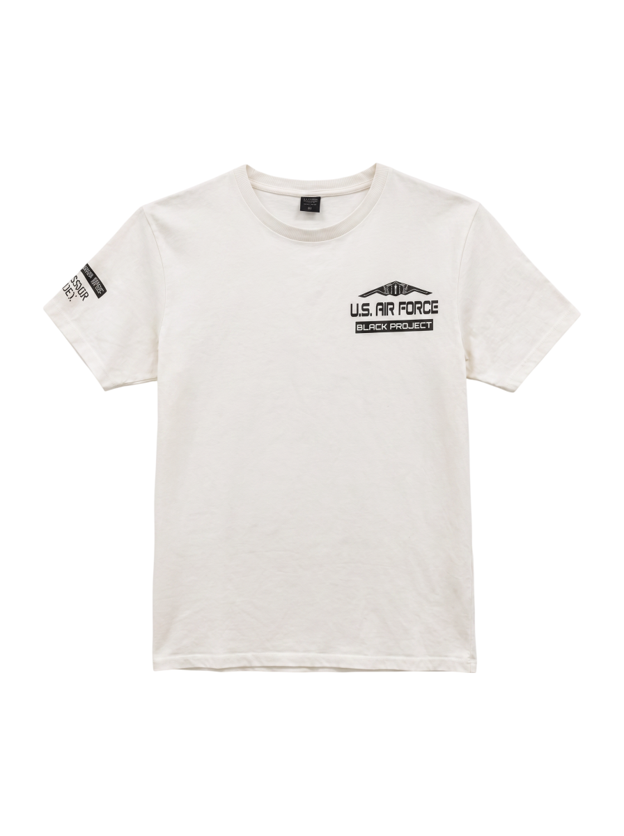 AVIREX / ブラックプロジェクト U.S.A.F.Tシャツ/BLACK PROJECT U.S.A.F. T-SHIRT/B-2