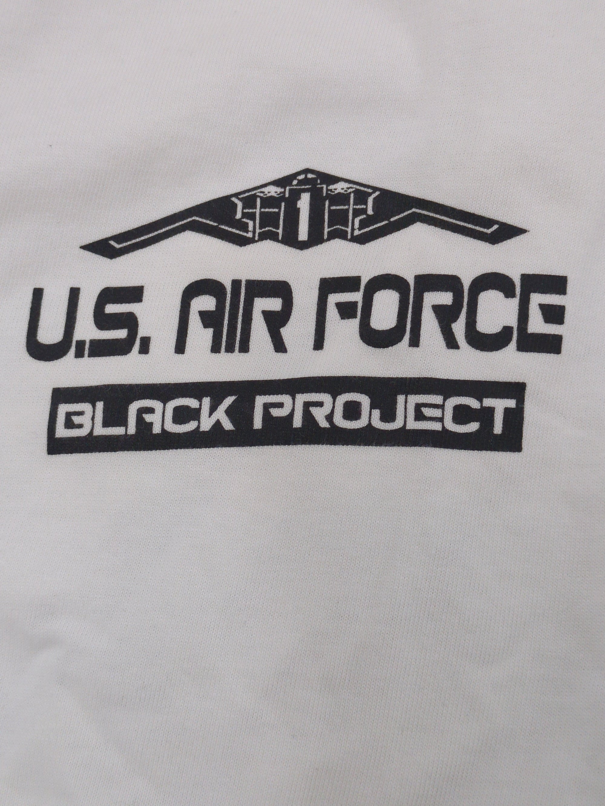 AVIREX / ブラックプロジェクト U.S.A.F.Tシャツ/BLACK PROJECT U.S.A.F. T-SHIRT/B-2