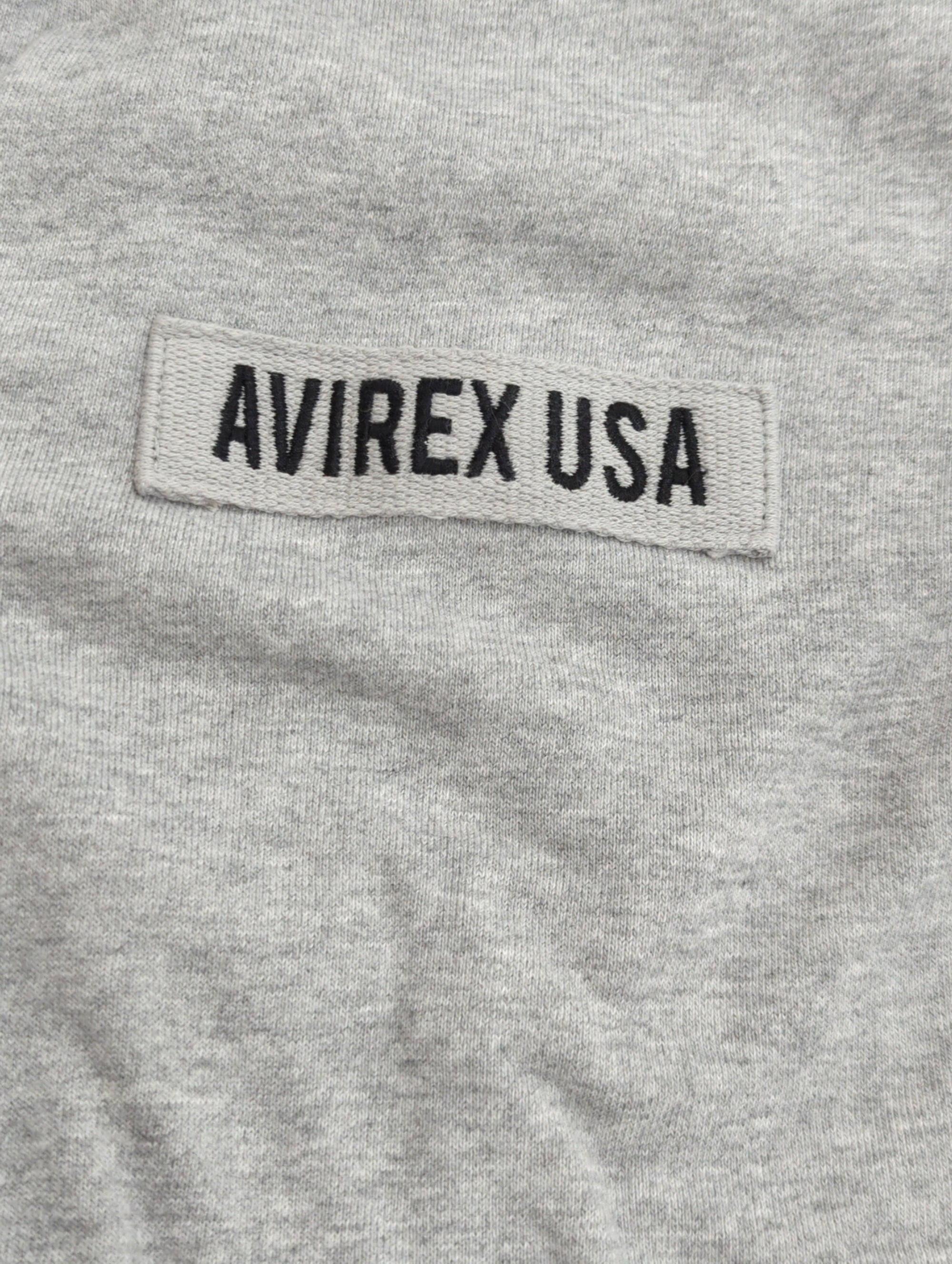 AVIREX / FATIGUE STAND ZIPUP SWEAT / ファティーグ ジップアップ スウェット / AVIREX / アヴィレックス