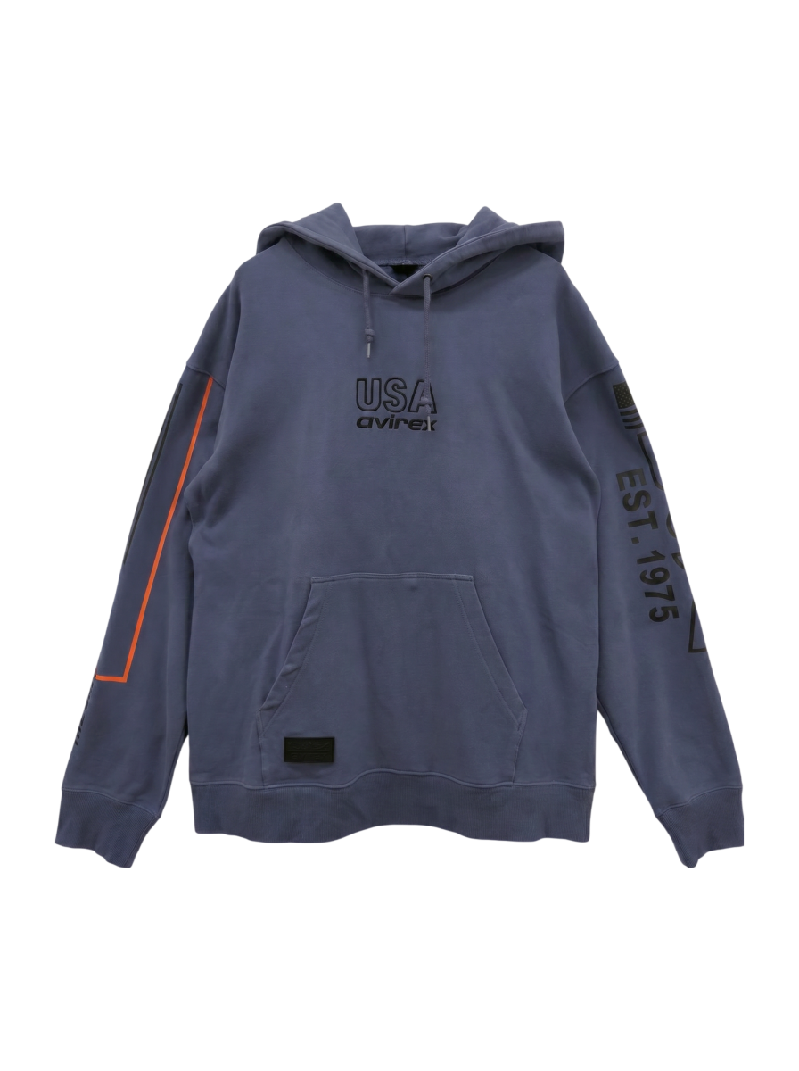 AVIREX / ストレッチ プル パーカー/LS STRETCH PULL PARKA