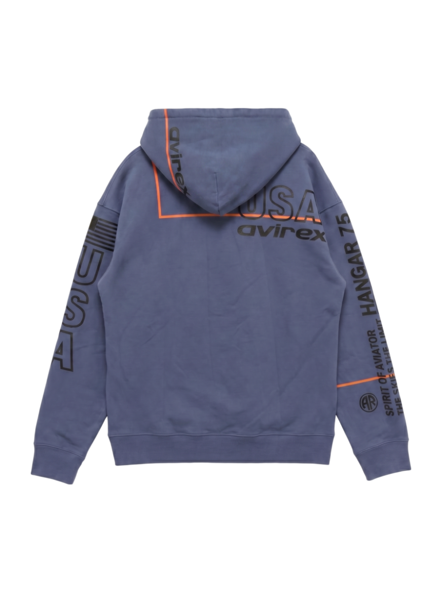 AVIREX / ストレッチ プル パーカー/LS STRETCH PULL PARKA