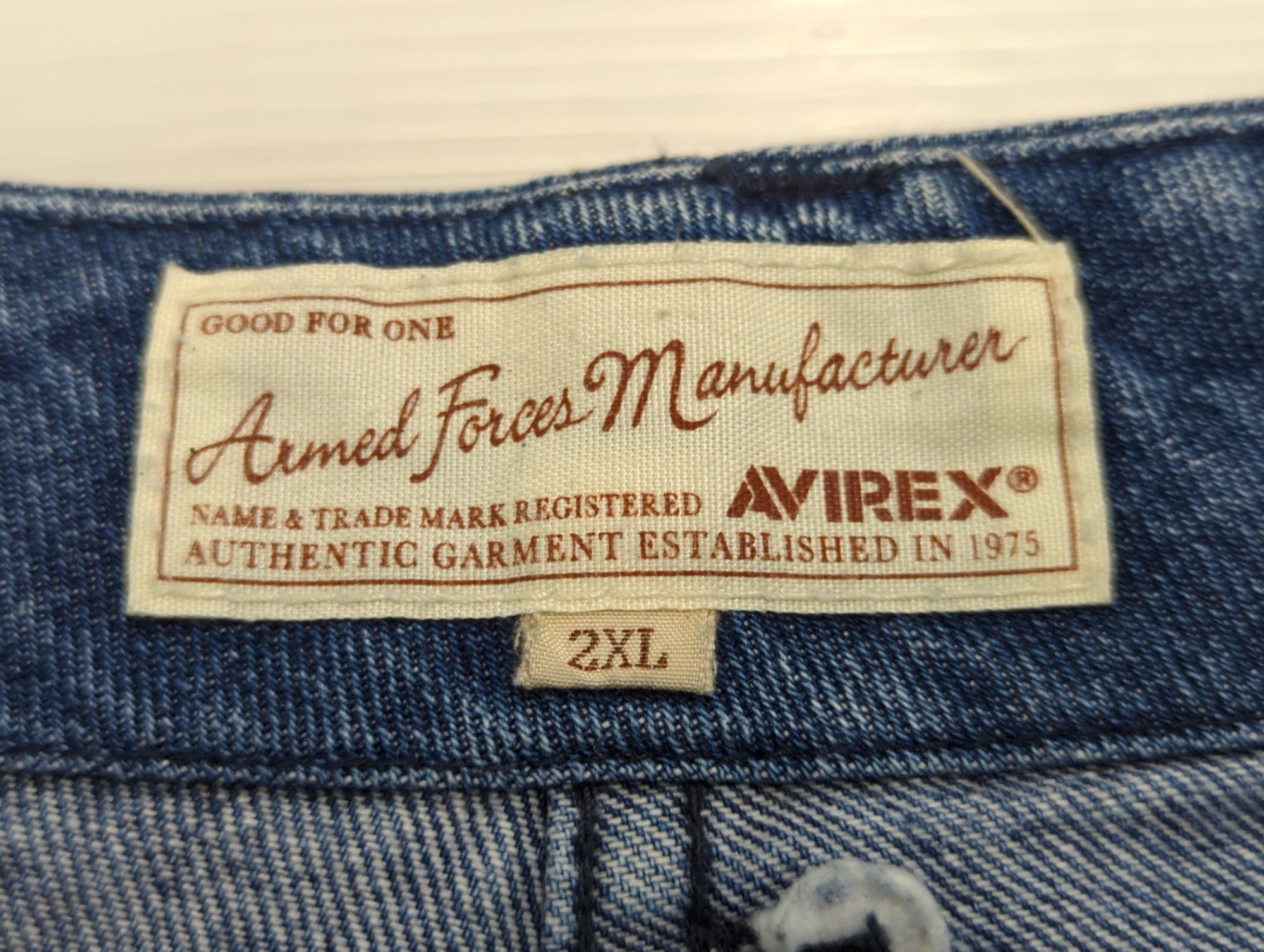 AVIREX / # DP M-65 FATIGUE DENIM PANT