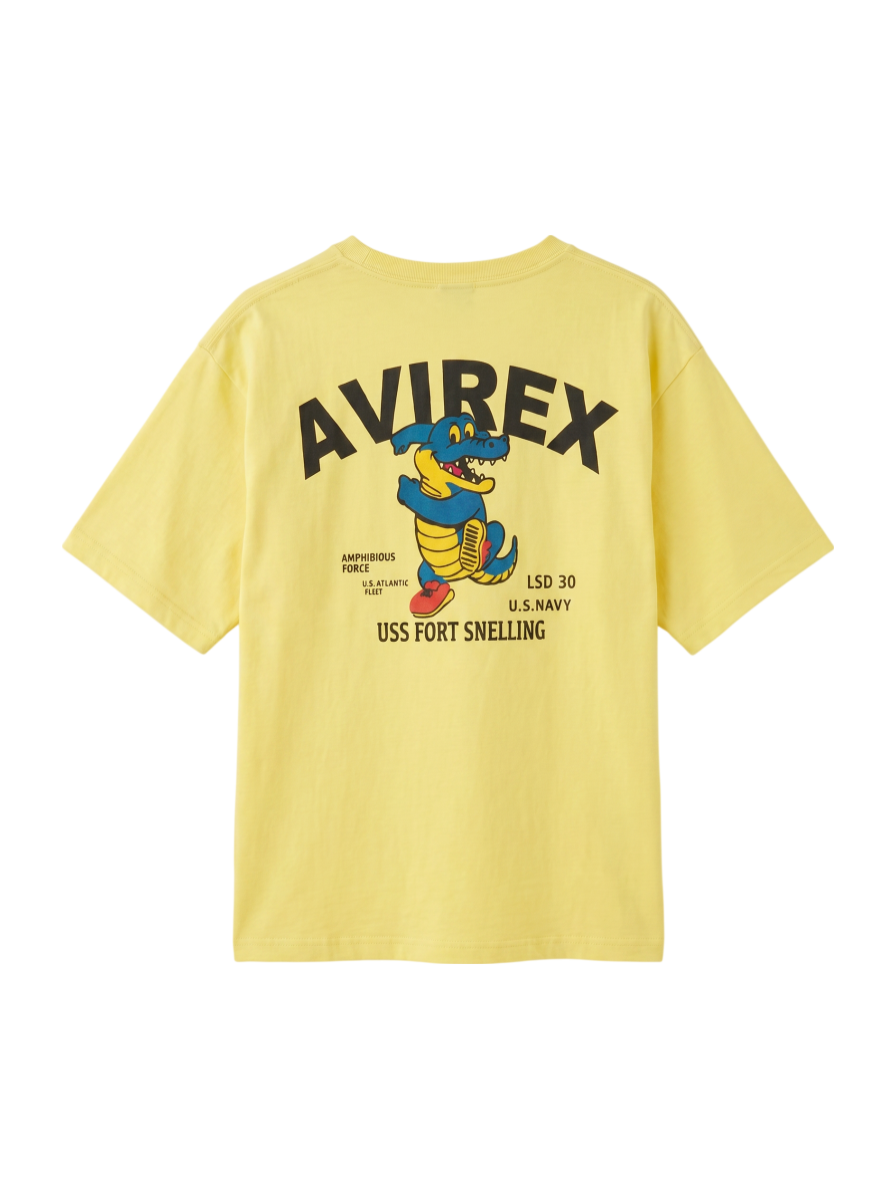 AVIREX / 《WEB&DEPOT限定》USS FORT SNELLING T-SHIRT / USS フォートスネリング Tシャツ / AVIREX /