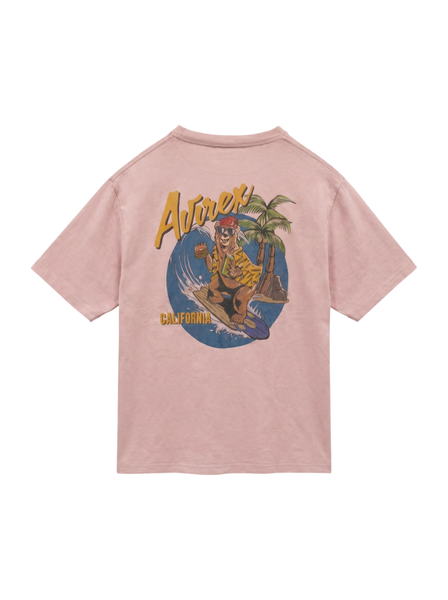 AVIREX / 《WEB&DEPOT限定》SURFING BEAR T-SHIRT / サーフィン ベア Tシャツ / AVIREX / アヴィレックス