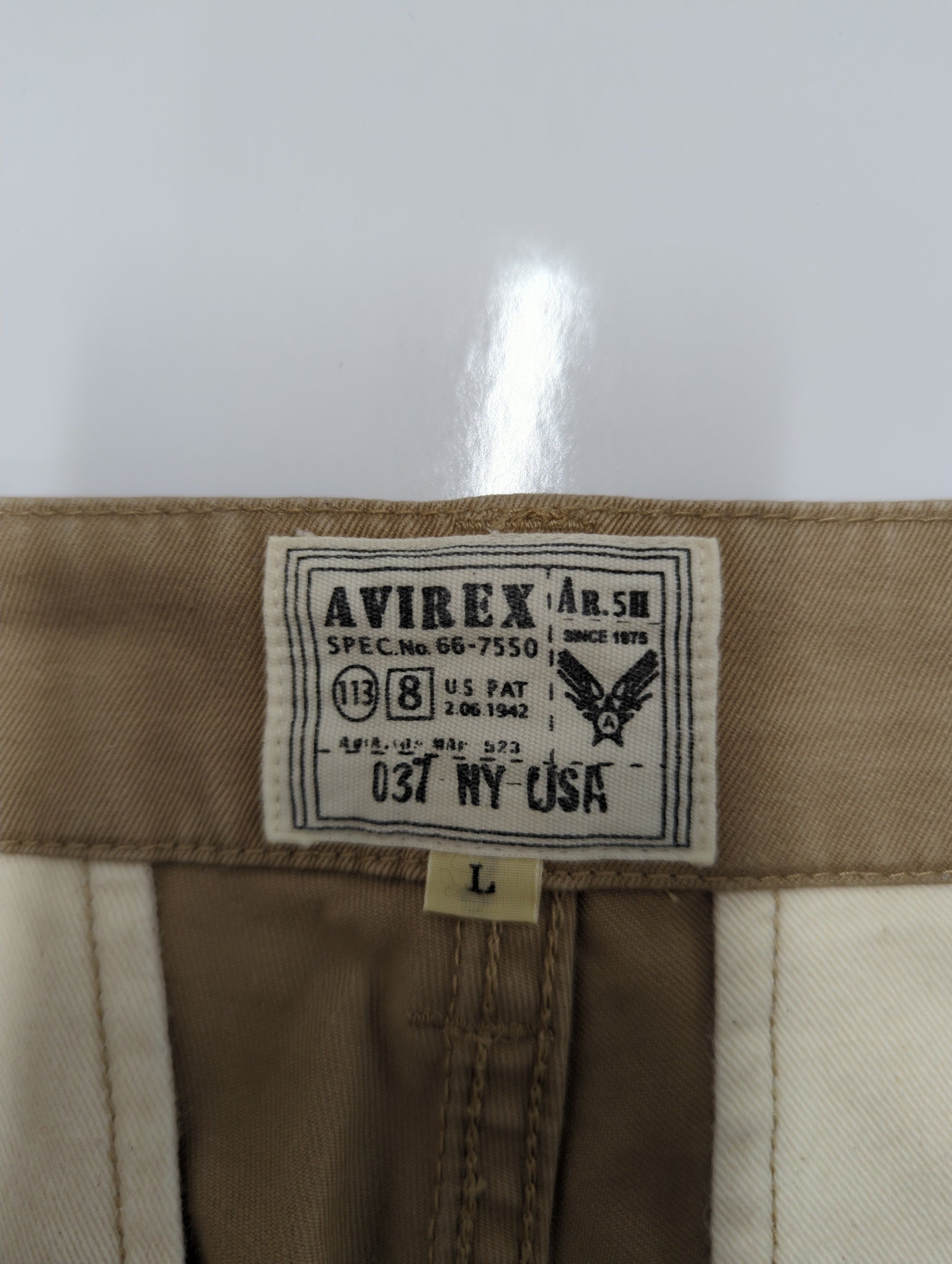AVIREX / エアロ クロップド パンツ/ BU-AERO CROPPED PANTS