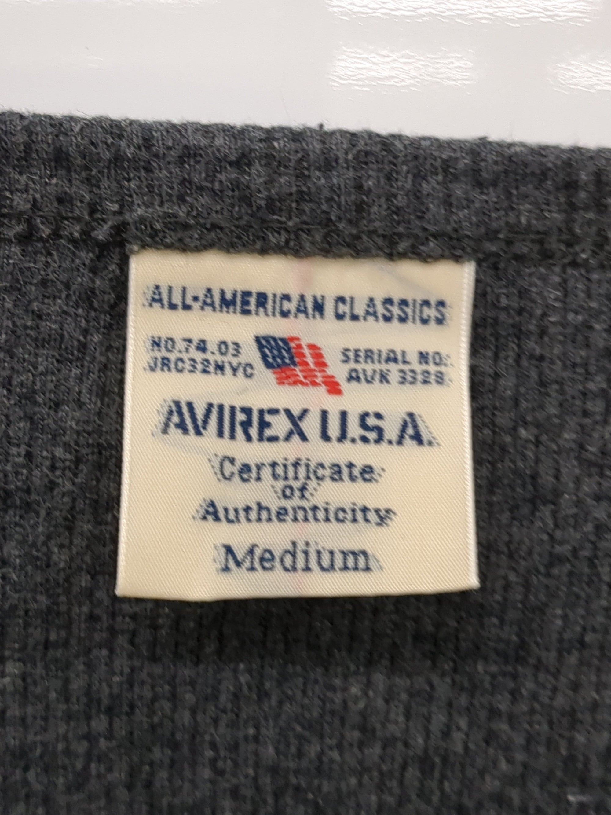 AVIREX / 《DAILY》RIB L/S V-NECK T-SHIRT/リブ 長袖 ブイネック Tシャツ デイリーウェア