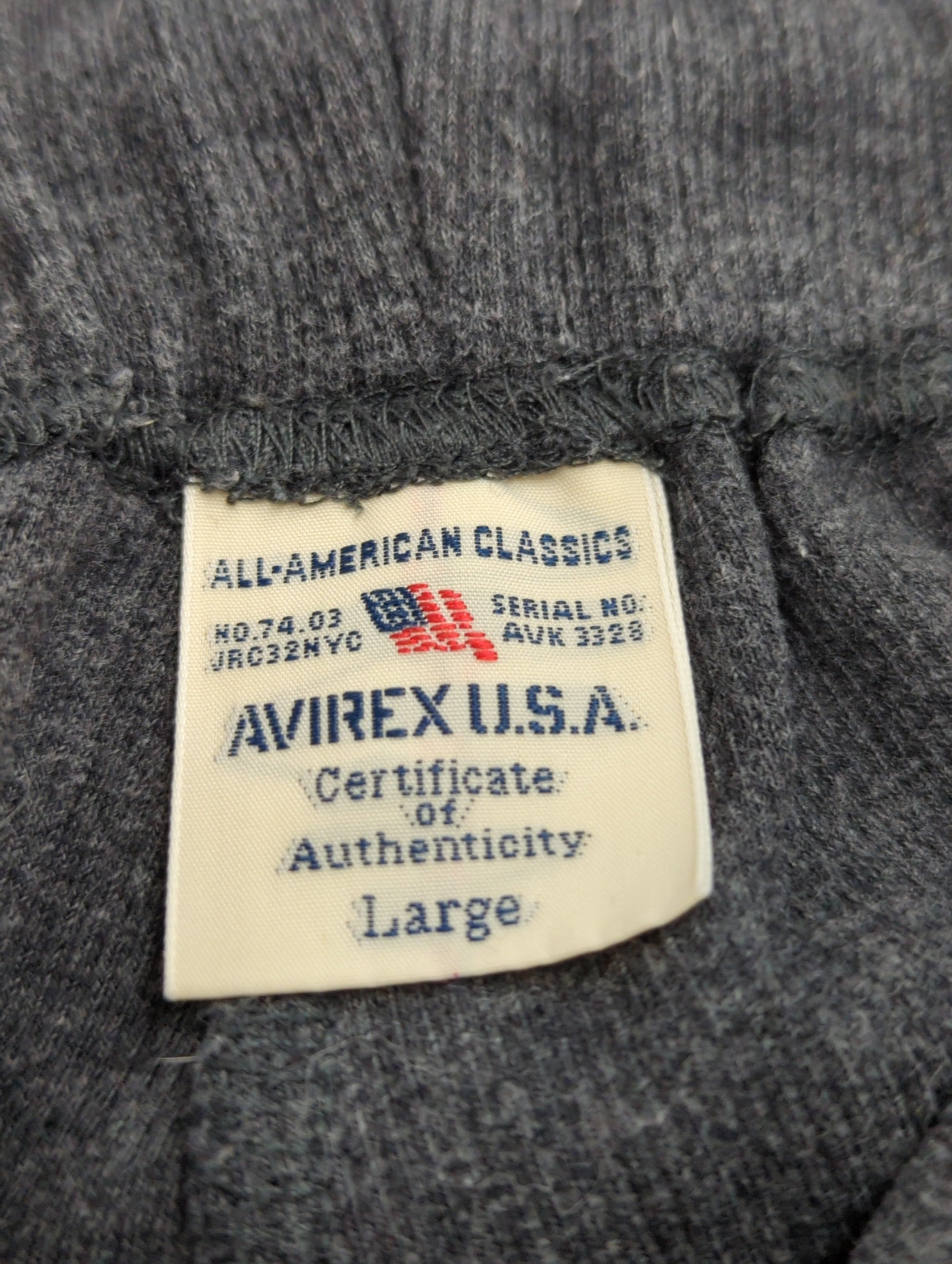 AVIREX / 《DAILY/デイリー》RIB EASY PANT/リブ イージー パンツ
