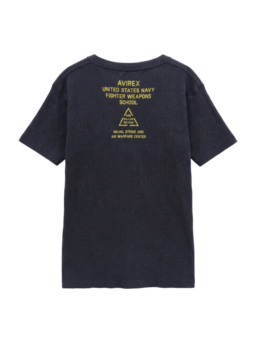 AVIREX / AVIREX/アヴィレックス/ワッフル VネックTシャツ N.F.W.S./WAFFLE V-NECK T-SHIRT N.F.W.S