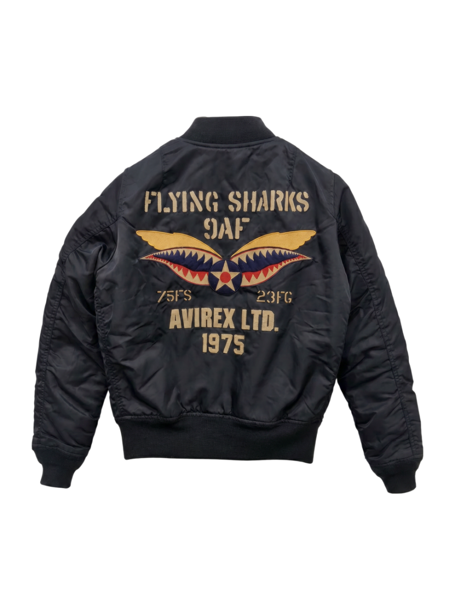 AVIREX / AVIREX/アヴィレックス/ウイメンズ フライングシャークス MA-1/WOMEN'S FLYING SHARKS MA-1