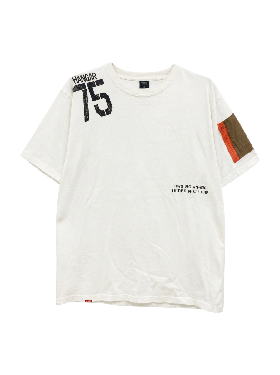AVIREX / 《WEB&DEPOT限定》 REMODEL DESIGN CREW NECK T-SHIRT/リモデルデザイン半袖Tシャツ